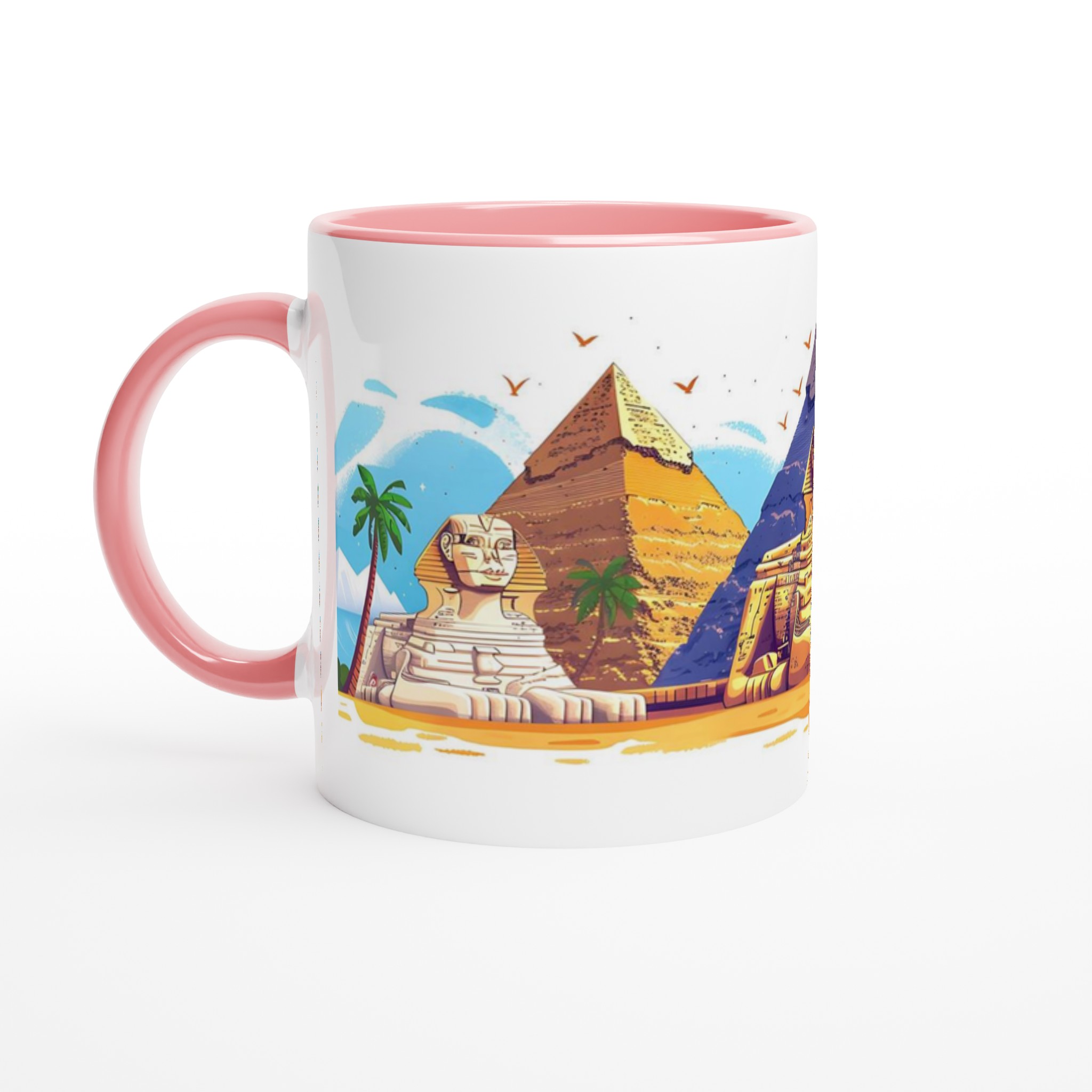 Egyptisk Pyramider & Sfinxer Mugg – Res tillbaka i tiden med din favoritdryck, välj bland 7 livfulla färger! 6 705c6098-44cb-43f6-b9ad-48881bbb9b38