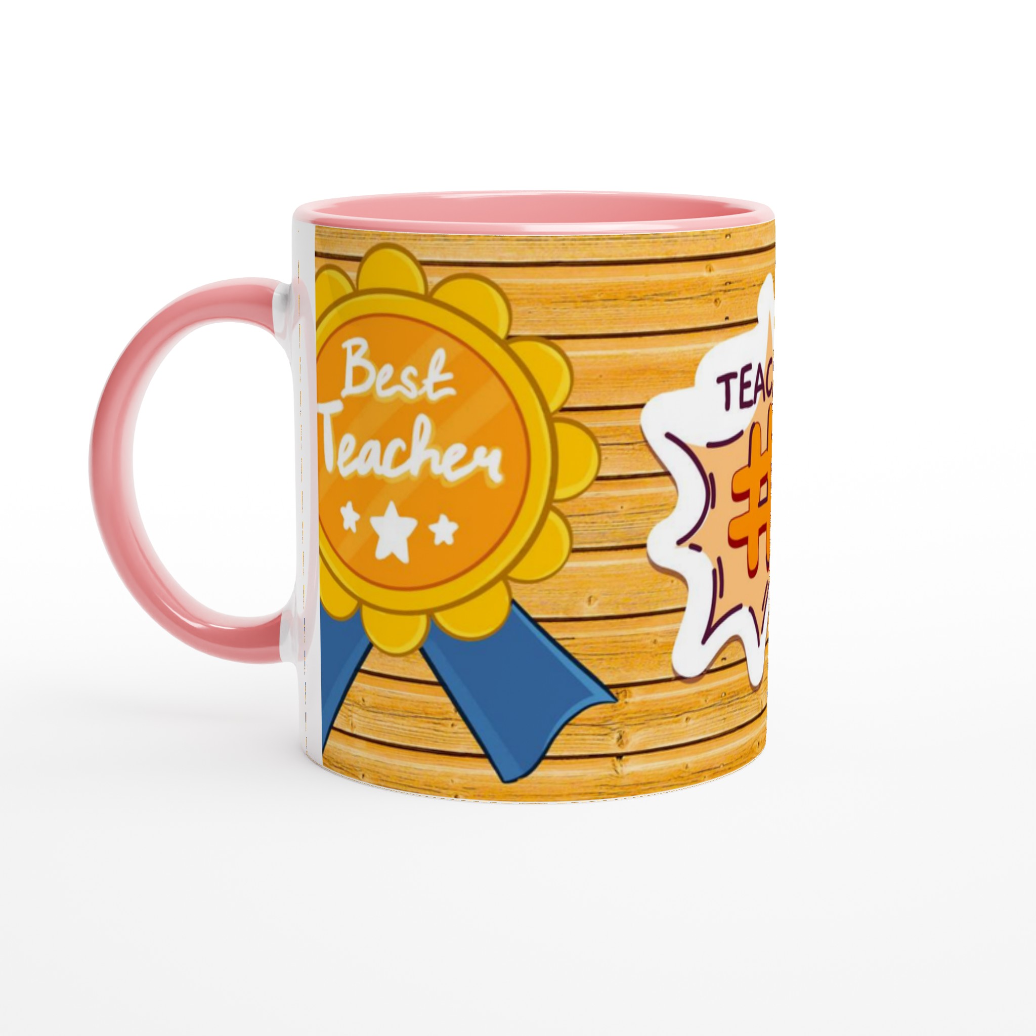 Vit 11oz keramisk mugg – Hylla lärare med glädje i sex färgstarka nyanser 6 70873b32-cf31-456b-b11f-fc847dc344d7