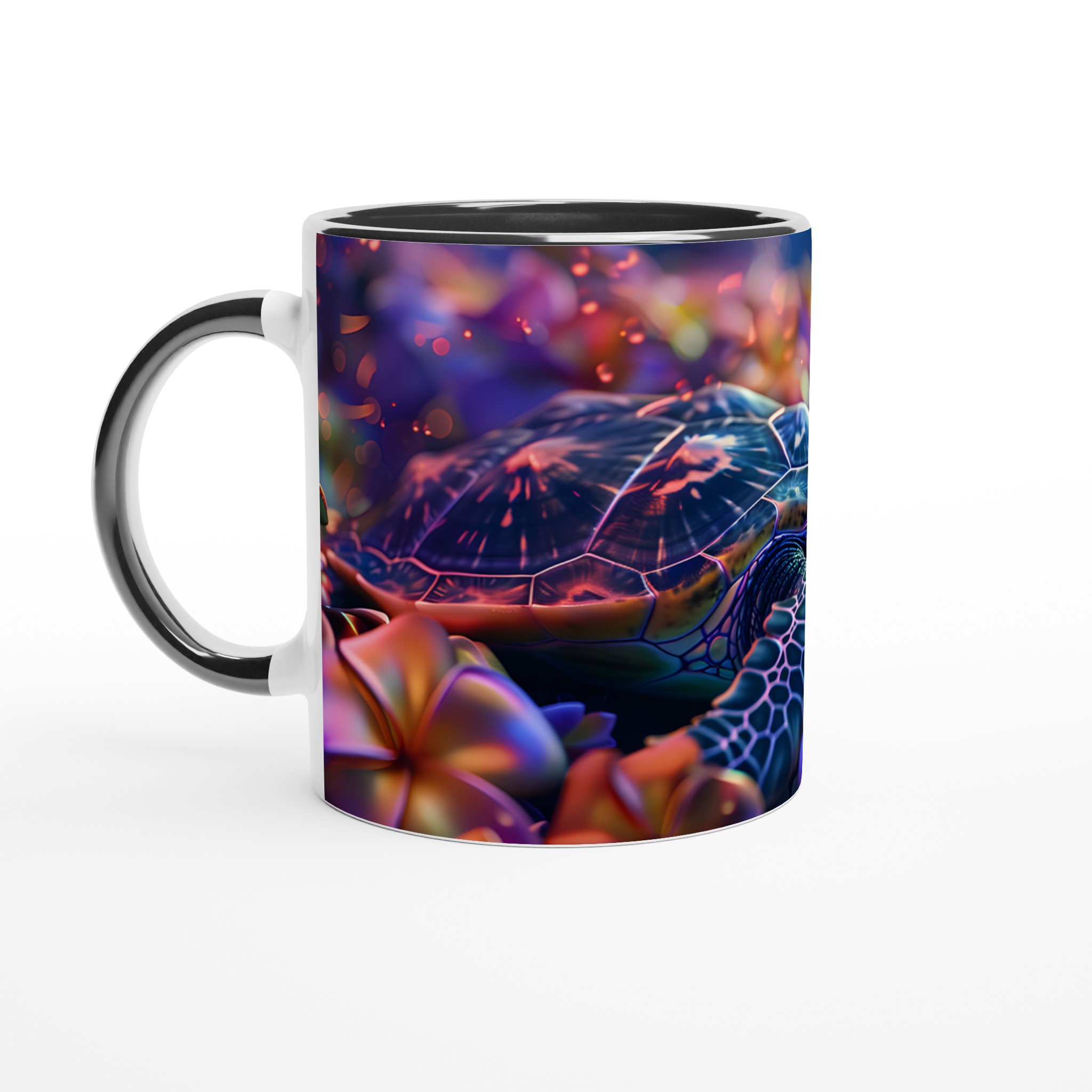 Neon Havssköldpadda 11oz Keramikmugg – Välj din färg för en magisk kaffestund! 4 7100b664-77a4-4060-85b7-a996759cdea0