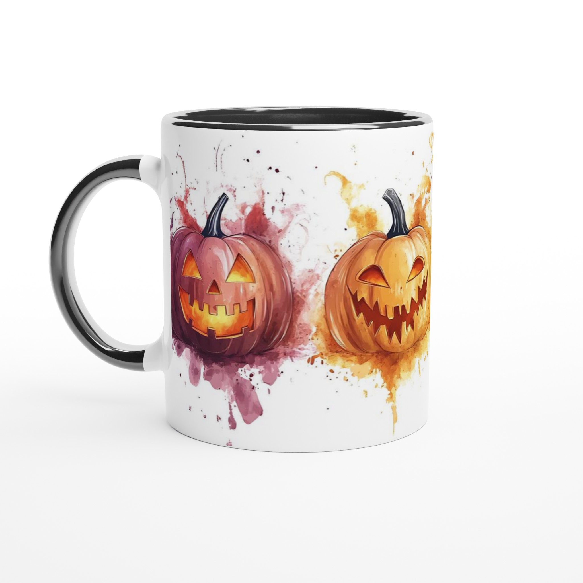 Färgsprakande Halloween Pumpa Mugg – Spöklikt rolig keramikmugg i ditt val av sju livfulla färger 4 71524c44-a1fe-467f-add1-89180feed80a