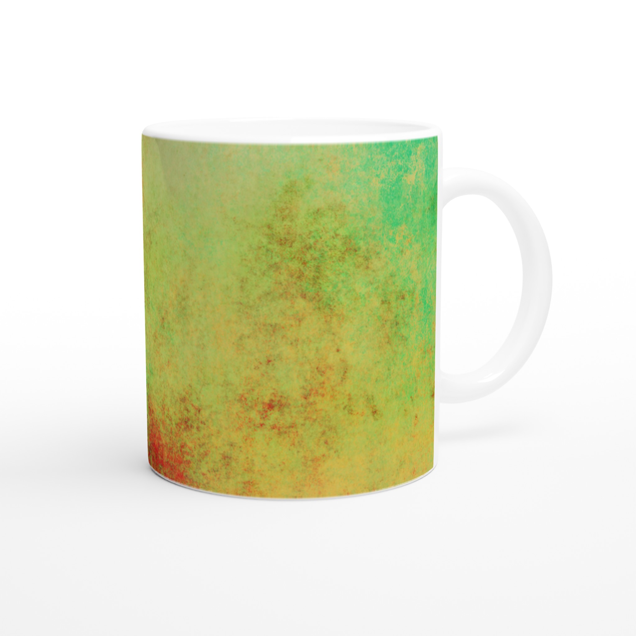 Vit 11oz keramisk mugg med färgstarkt abstrakt motiv – välj bland flera livfulla keramikkulörer 9 71997319-80f5-4a96-b403-fca46af6bd0f