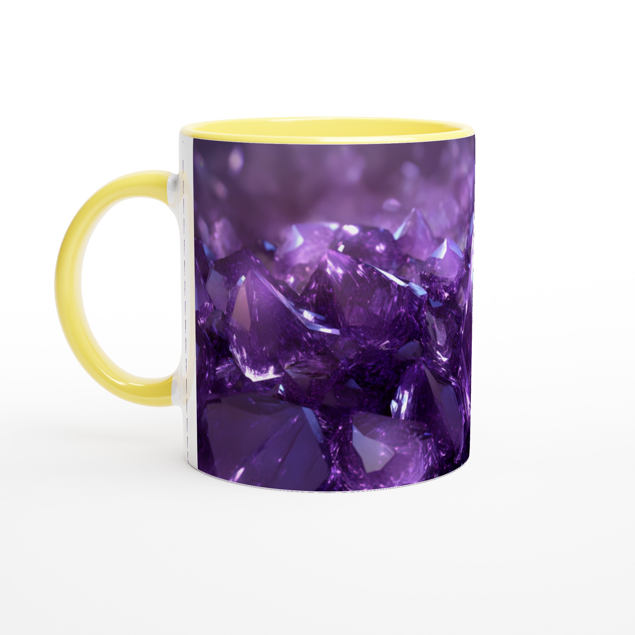 Mystisk Lila Kristalldesign 11oz Keramisk Mugg – Välj bland 7 Förtrollande Färger! 3 71d08017-8244-4f12-b464-f0dbc30f8cdf