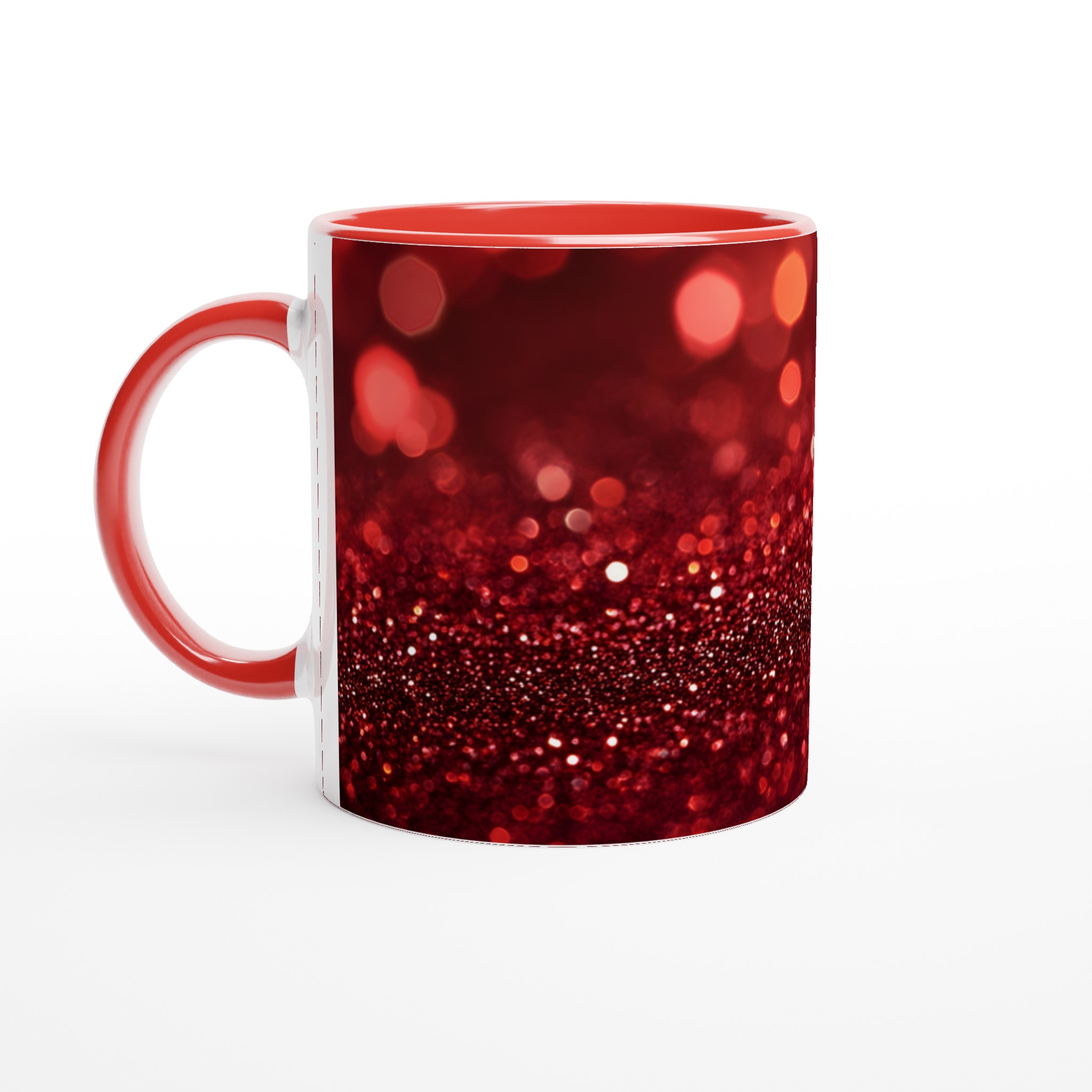 Glittrande Röd Julmugg – 11oz Keramikmugg för Festliga Drycker i Valfri Färg 5 71f44a5f-ba3f-477b-935a-32d2926eae5d