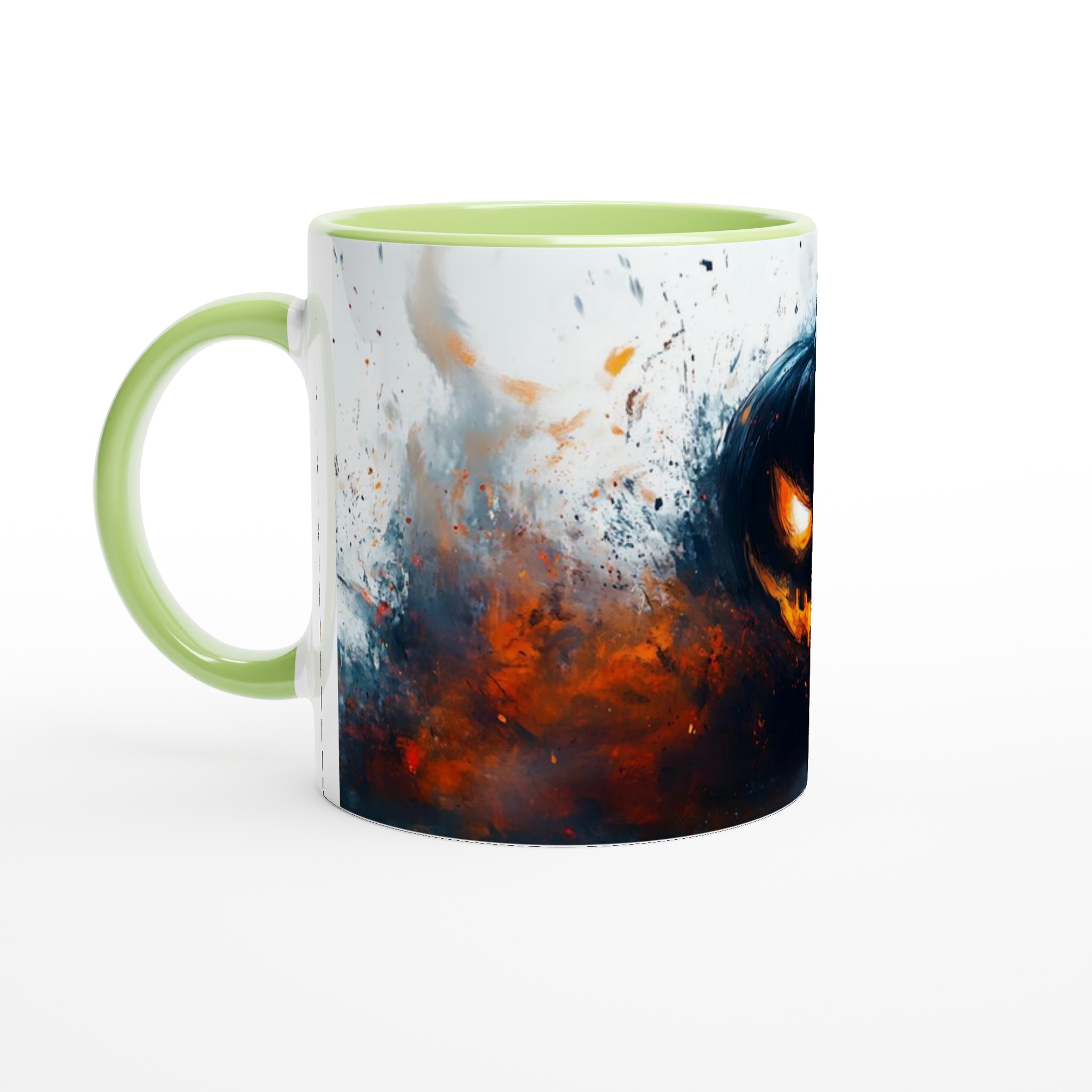 Spooky Halloween Pumpa Mugg – 11oz Keramisk Mugg med Lysande Jack-o'-lantern Design 7 7208b308-b00e-4ac3-af4b-9fb5166346b4