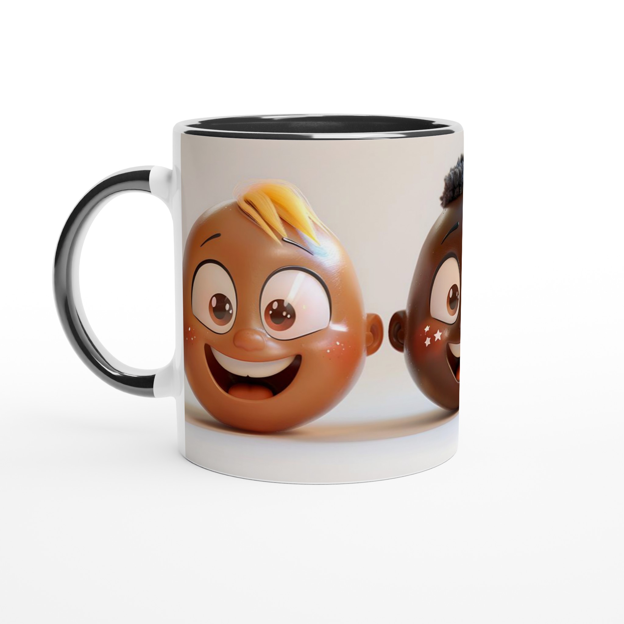 Glad Kaffemugg – Färgstark Keramisk Mugg med Glad Babyansikte – Välj din favoritfärg! 4 7224f283-4d62-496a-8ea8-8d6ffc589105