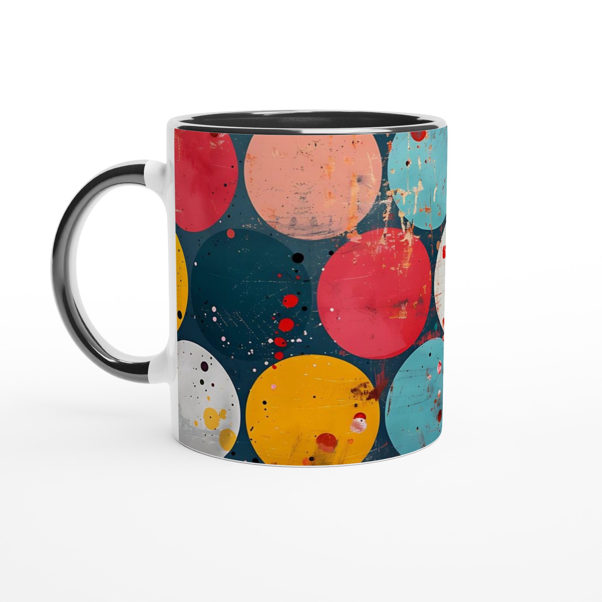 Abstrakt Pop Art Keramikmugg 11oz – Välj din färgstarka favorit för en personlig touch! 4 724b3c3c-cabd-403e-a7cc-97fef6eaced4