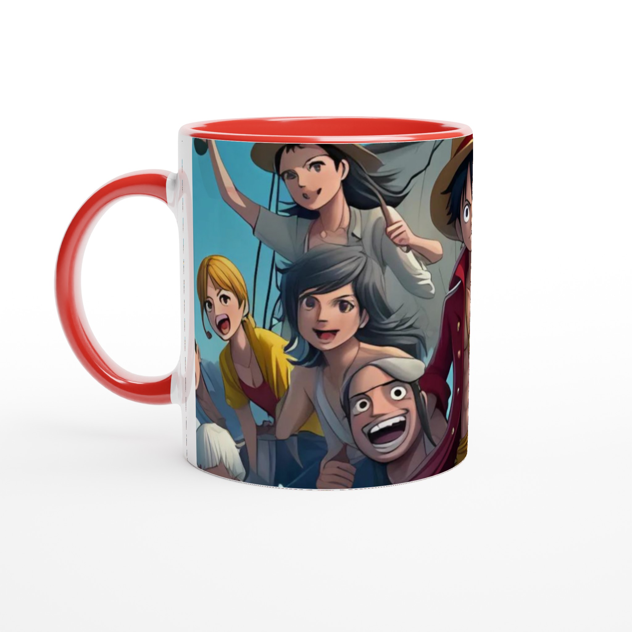 Vit 11oz keramisk mugg med livfull animeinspirerad design i valfri färg 5 7255c825-8202-4cbc-b62d-e4df48c75e54