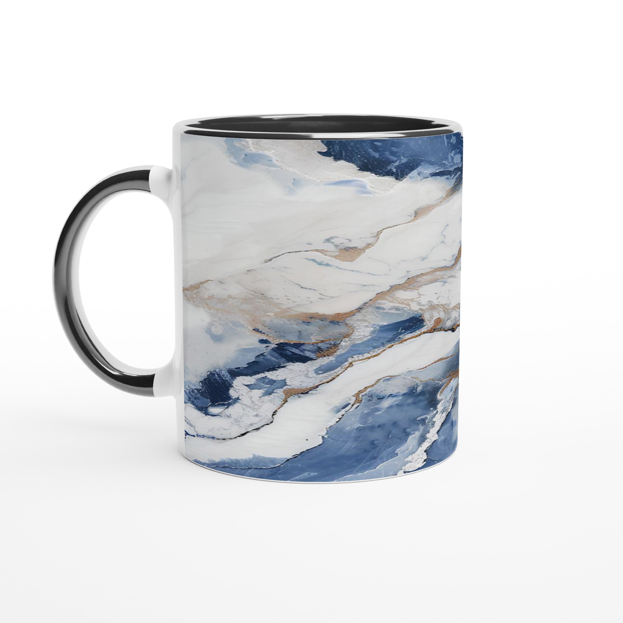 Abstrakt Marmor Mugg – Blå & Guld Konst för Din Kaffestund, 11oz Keramik 4 72835b01-0d14-4f31-a22c-b452c3fb8af4