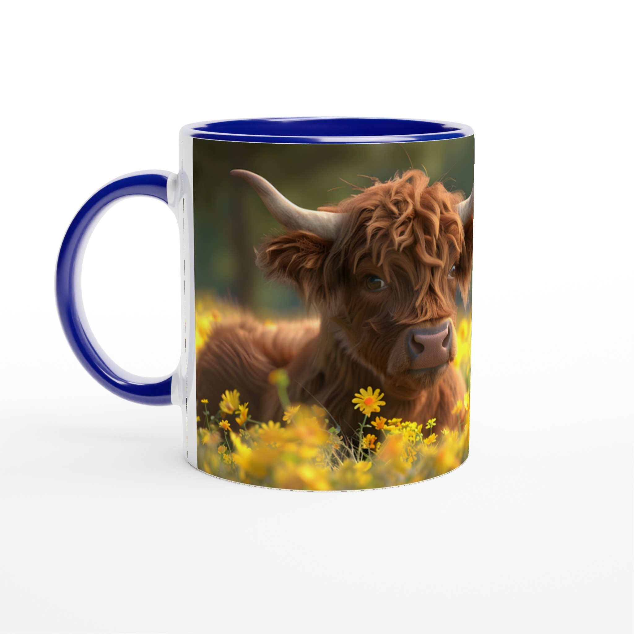 Charmig Highland Ko Mugg – Välj din färg! 2 72a26f6c-0c4d-4900-ae48-817065c0146f