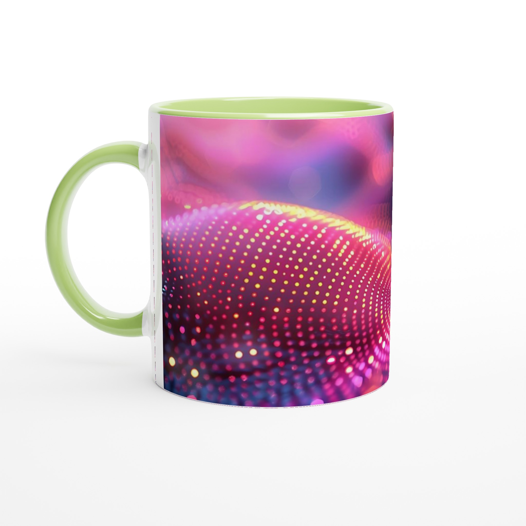 Glödande Neon Design Keramikmugg - 11oz, Perfekt för Livfulla Drycker 7 72fb6d82-0bbc-4563-9b72-7a61192cef5d