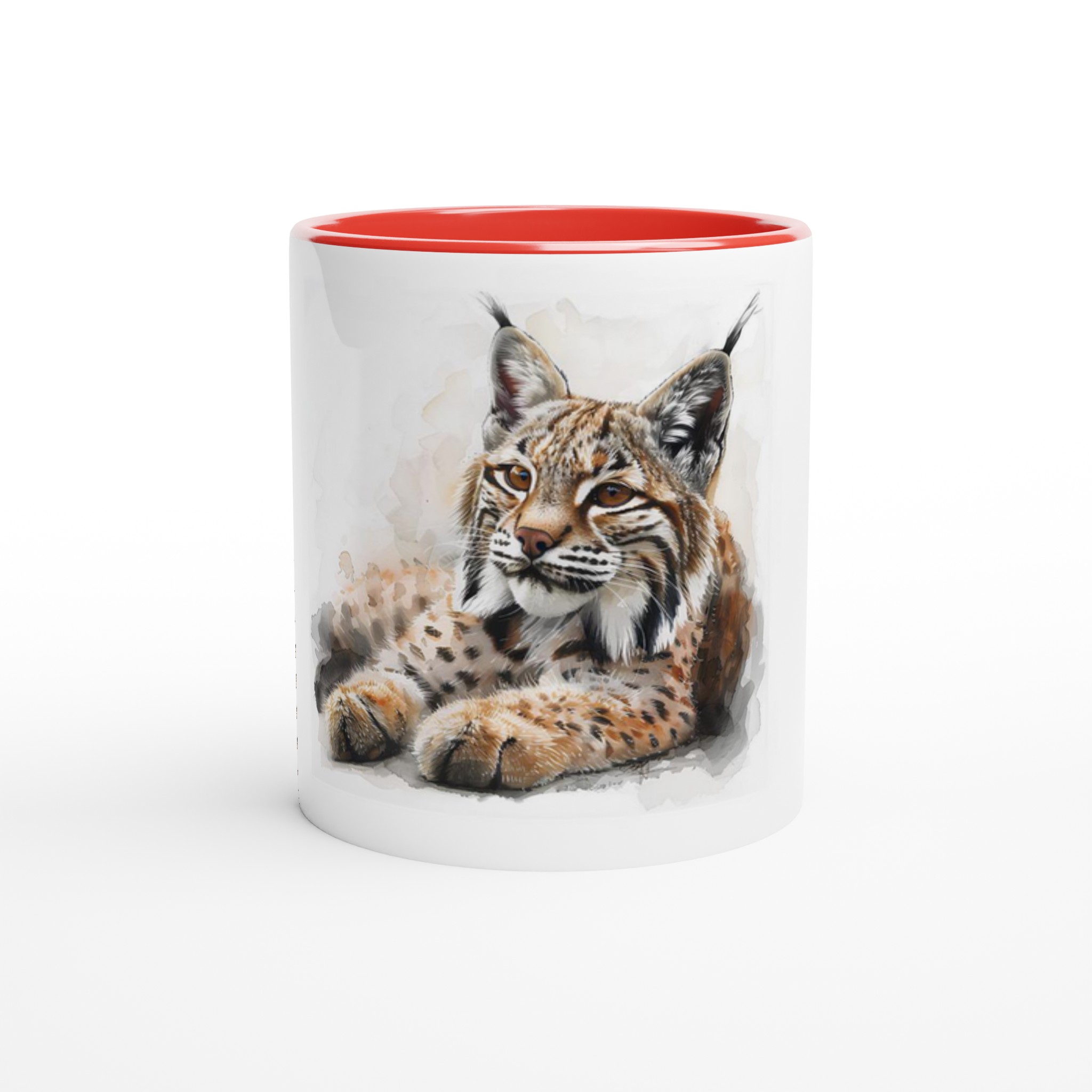 Vacker "Vild Lodjur" 11oz Keramisk Mugg – Färgad insida & handtag i ditt val av 6 djärva nyanser 2 72fbb3b6-291e-45e9-ae4c-882c13b4c620