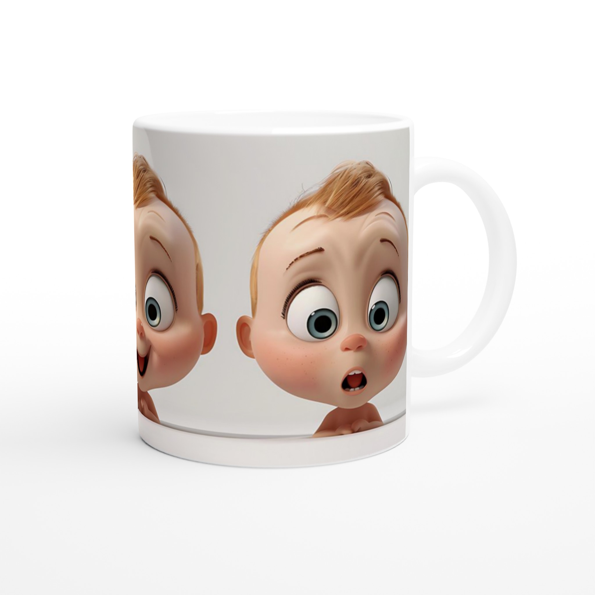Söta Babyansikten: 11oz Keramikmugg – En Charmig Kaffestund i Valfri Färg! 10 7339c2db-30e1-4ab8-a9a0-3f9cff526791