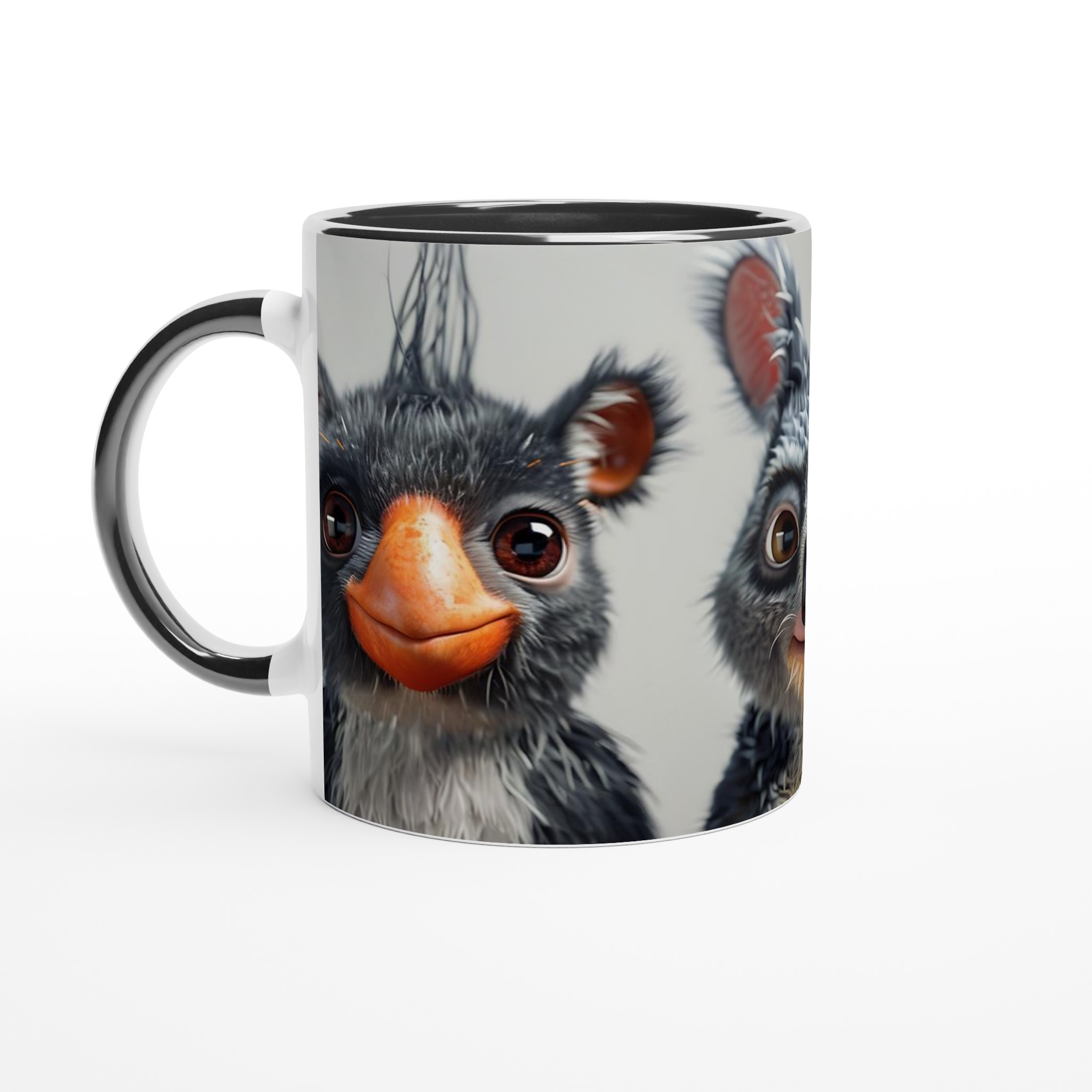 Söta och Fuzziga Djur Mugg – 11 oz Keramisk Kaffemugg i Ditt Val av Färg 4 7351e00c-6ab5-474c-a6e8-1e75ee1cd9d3