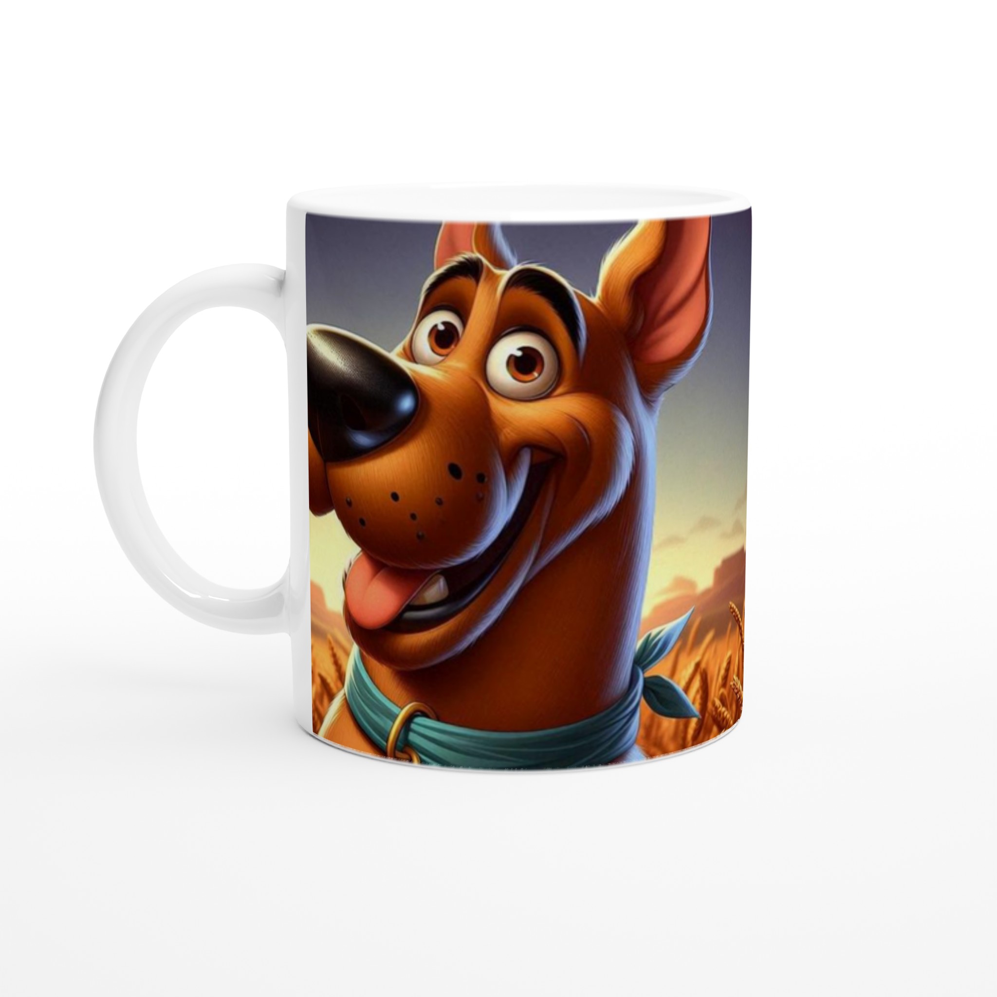 Ceramic Mug with Cheerful Cartoon Dog – Choose Your Favorite Color 1 73695222-7911-438e-8d0b-086a8d8a5d95