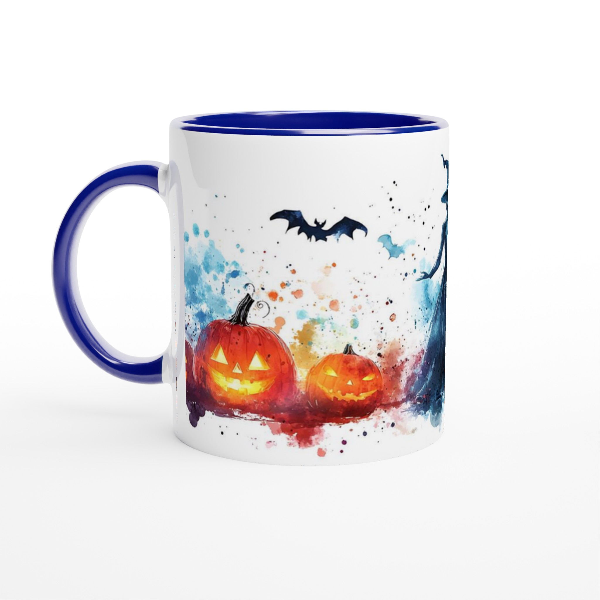 Spooky Witchy Watercolor Halloween Keramikmugg - 11oz i ditt färgval 2 73cc91e8-52d9-4f80-a91f-9482a8572f61