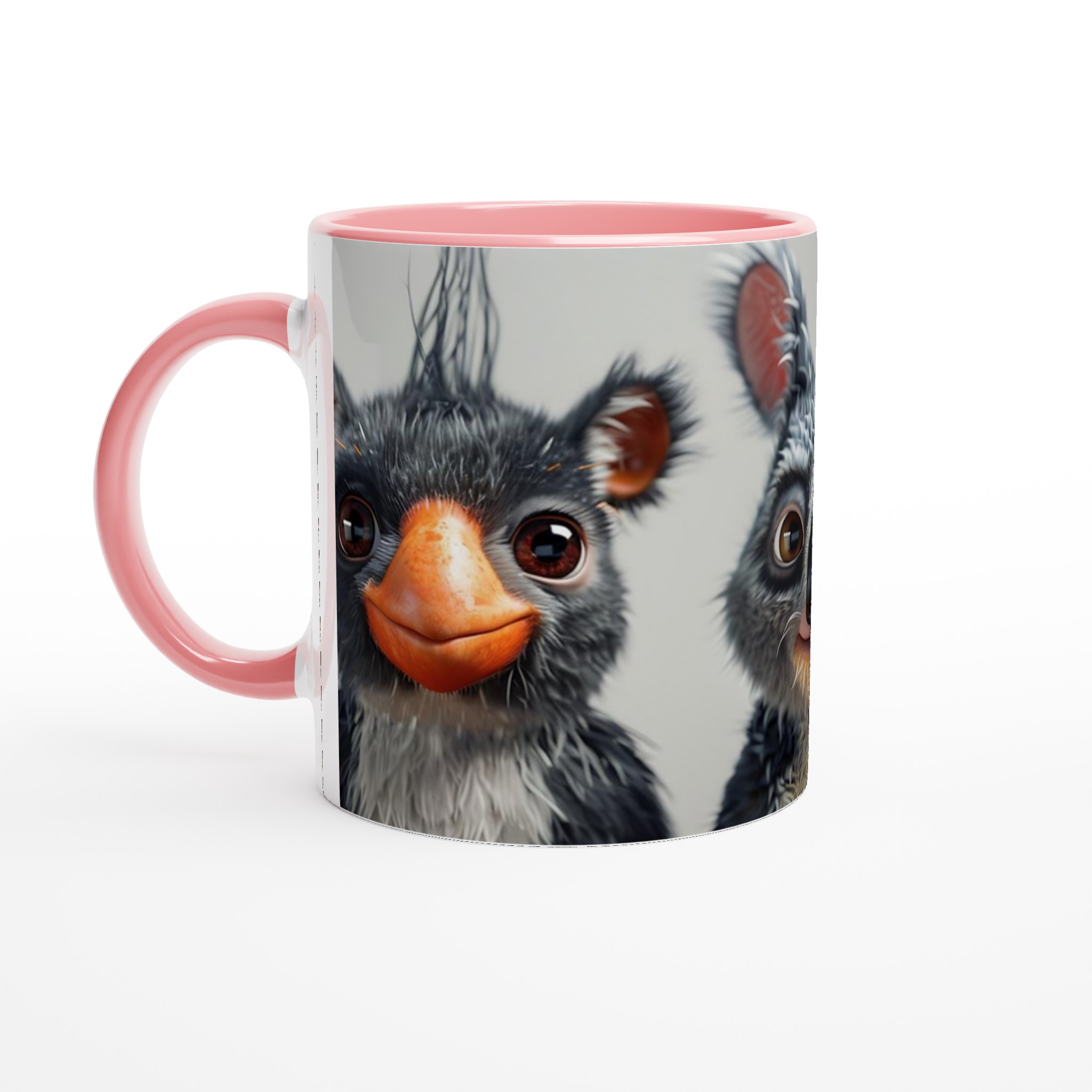 Söta och Fuzziga Djur Mugg – 11 oz Keramisk Kaffemugg i Ditt Val av Färg 6 73f7a10d-e8d9-4ab6-8cd7-8311e755f942