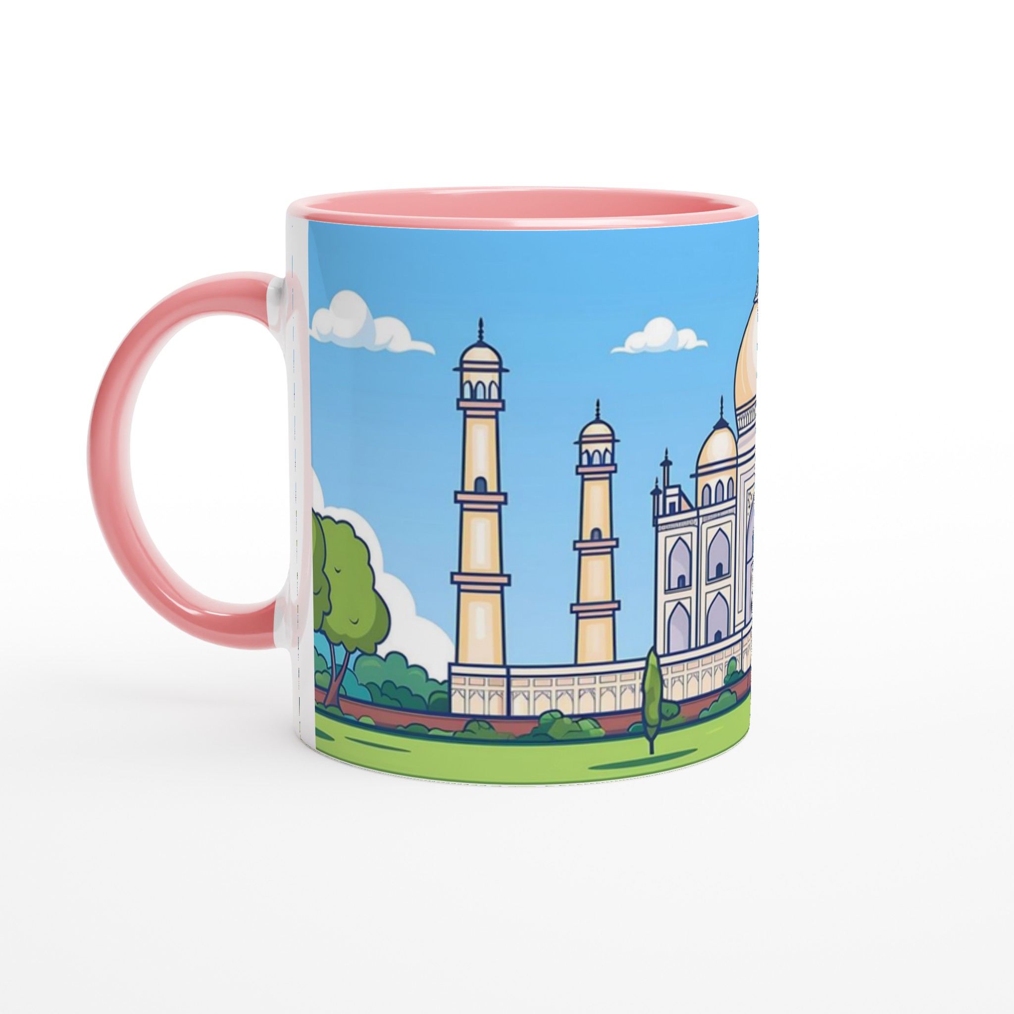 Taj Mahal Inspirerad Keramikmugg - Lyxig Design för Din Favoritdryck, Välj Bland 7 Färger! 6 7412b3b3-f085-48dc-bcfb-e525f91c2a93
