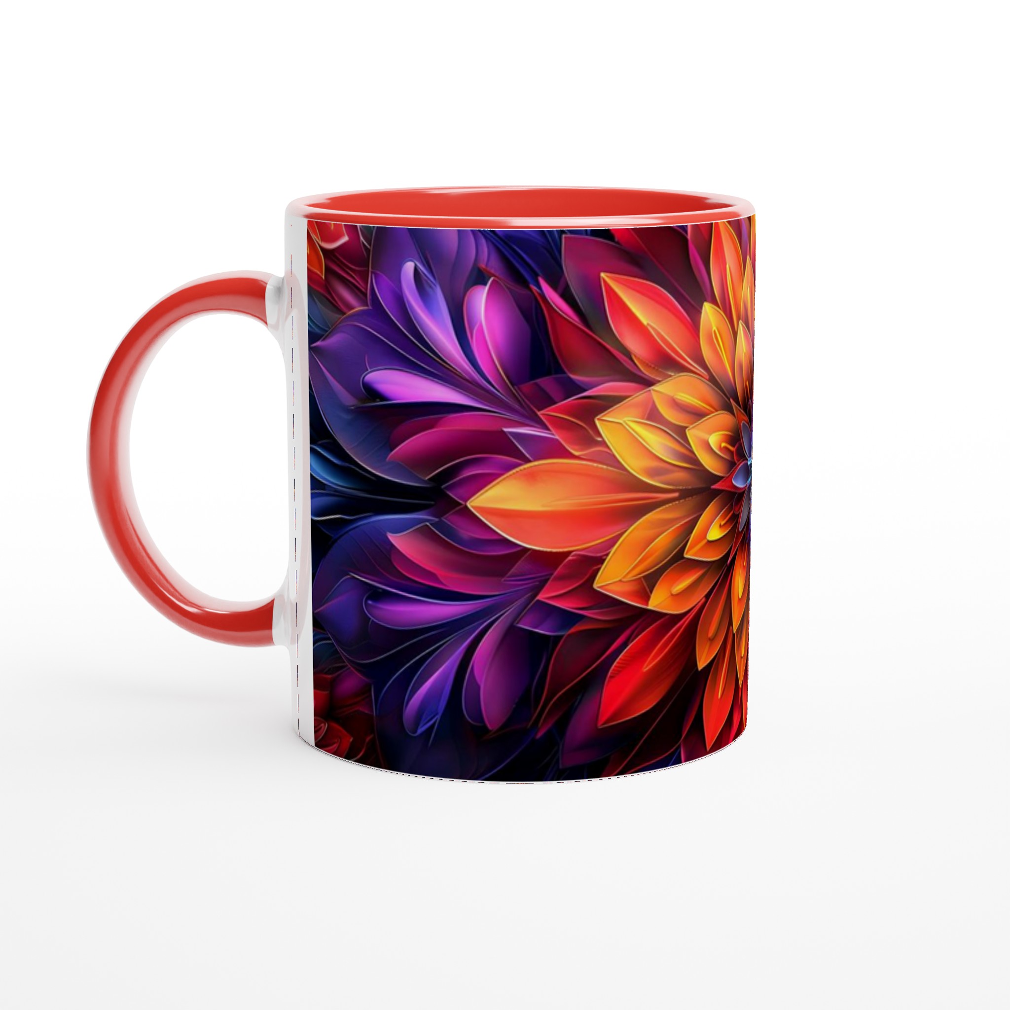 Abstrakt Mandala Keramikmugg - 11oz, Levande Färger & Designval 5 74233b94-acf8-449c-8bd7-06ba48f974c5