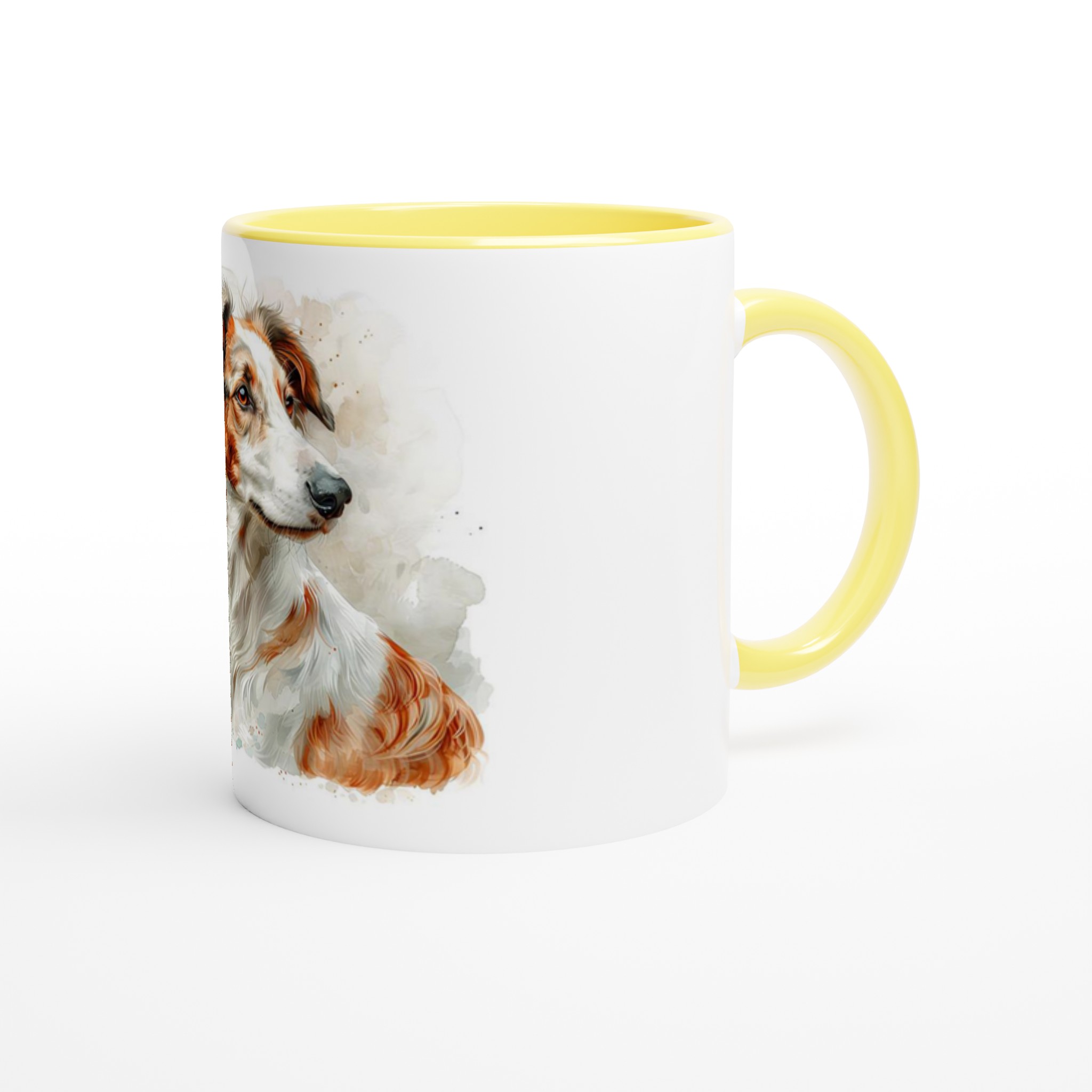 Vacker Aussie Vattenfärg 11oz Keramikmugg med Färgad Insida – Perfekt för Hundälskare i Sex Nyanser 8 74345437-4339-4611-8239-dd259b526005