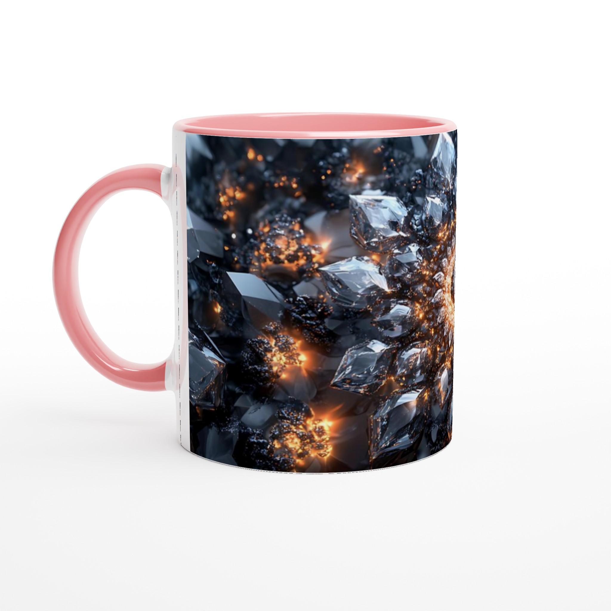 Kosmisk Kristallmugg - 11oz Keramisk Kaffemugg i Ditt Val av Färg 7 7448942d-0f5f-4146-94d9-2e42e737f78b
