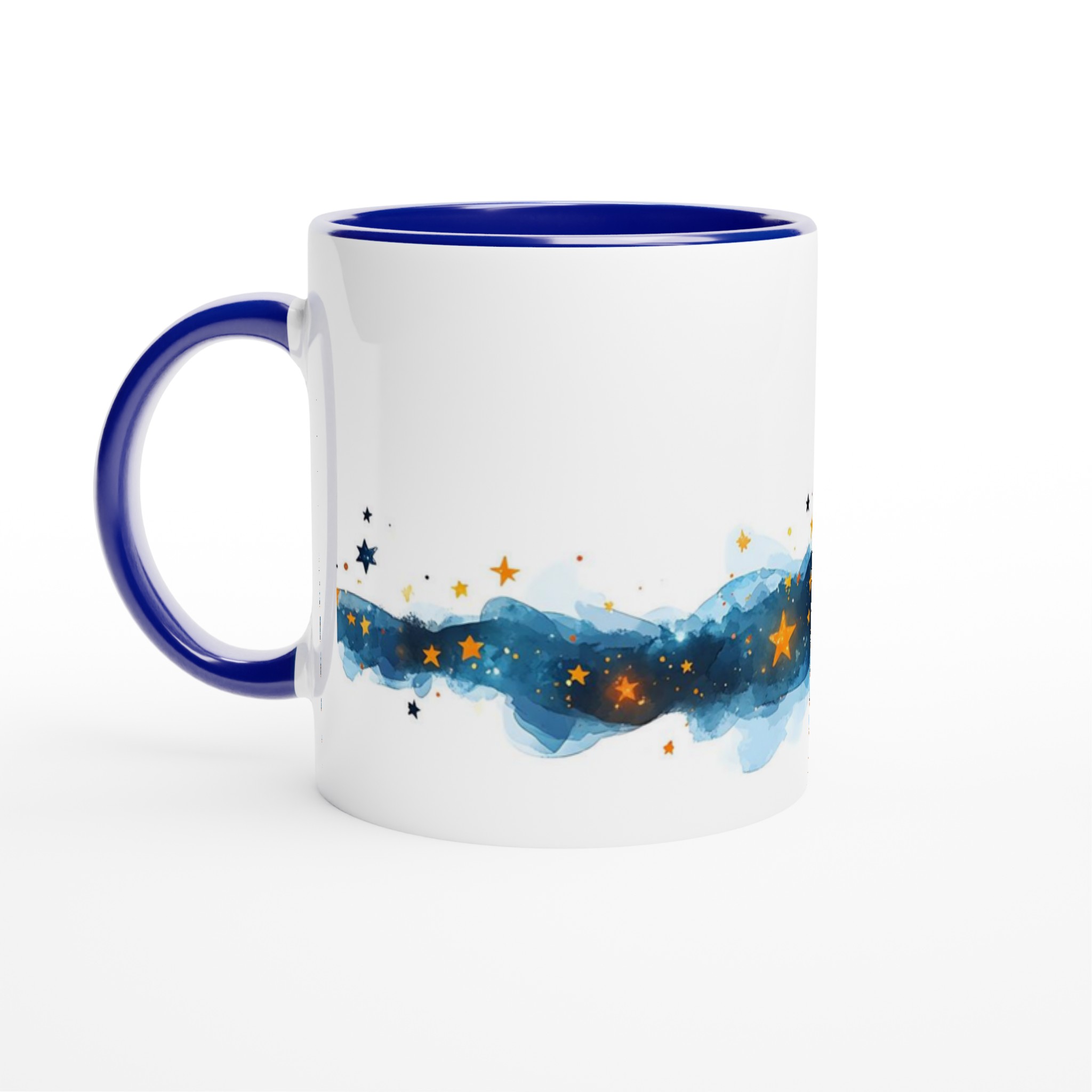 Mystisk Häxa & Stjärnhimmel 11oz Keramisk Mugg – Drömsk Akvarellkonst i Valfri Färg 2 74645c9a-9441-415a-bdd5-6056a9452013