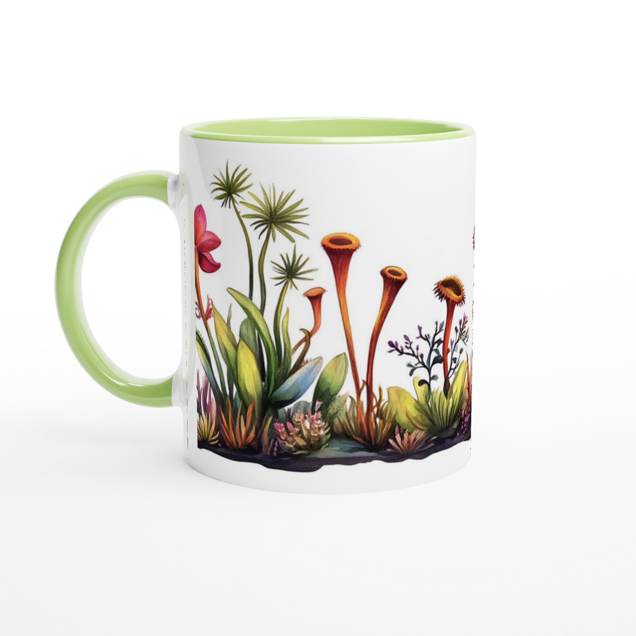 Fantastisk Skogsmugg – Livfull Botanisk Design i Akvarell | 11oz Keramik 7 74adde7a-c0f5-4923-808f-528580bce903