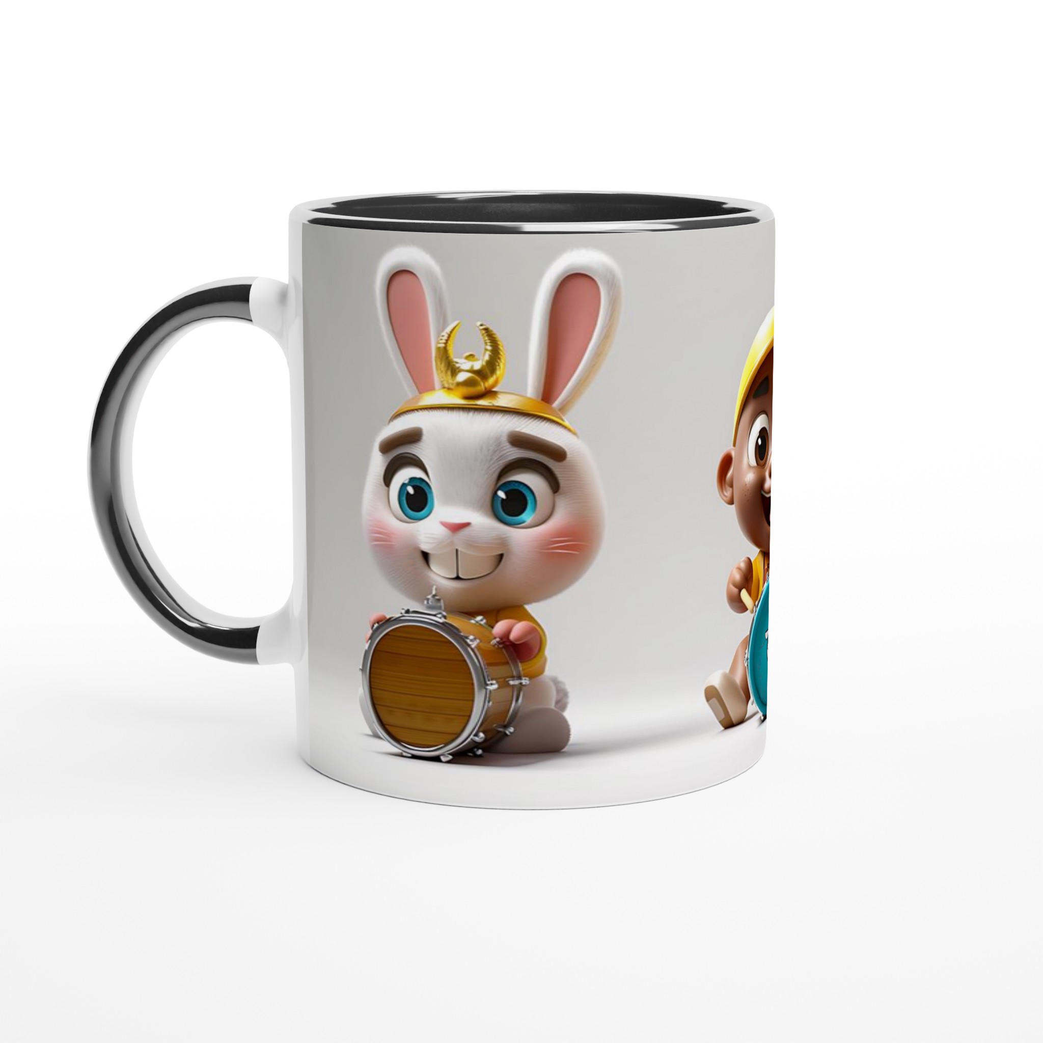 Söta Djur & Trummor Keramisk Mugg – Lekfull Design i Flera Färgval 4 756956f6-f30e-43d8-ab21-f9d8eb732e52