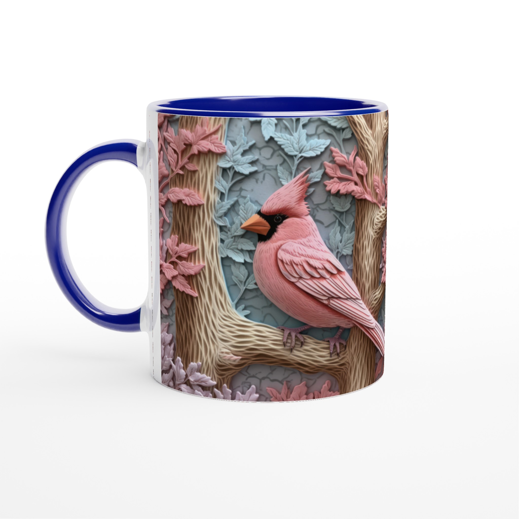 Elegant 11oz Keramisk Mugg med Pastellfågelmotiv – Välj Din Färgblandning 2 75b5f16f-1eaa-4570-826a-731702e10595