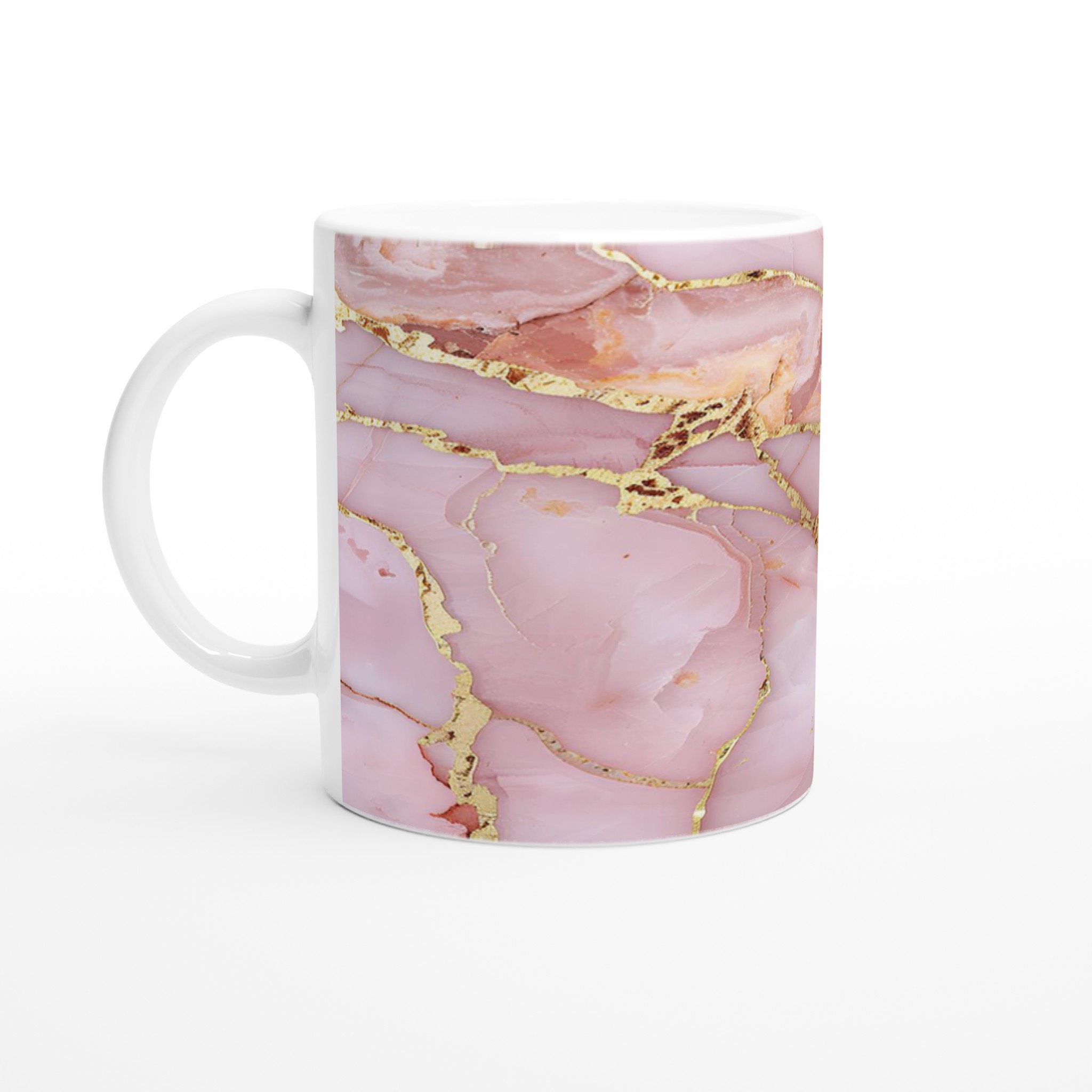 Marmorerad Keramikmugg 11oz – Guldkantad Rosa Elegans i 7 Färger 1 76063f6b-9092-4720-a20c-5960ea7e8138