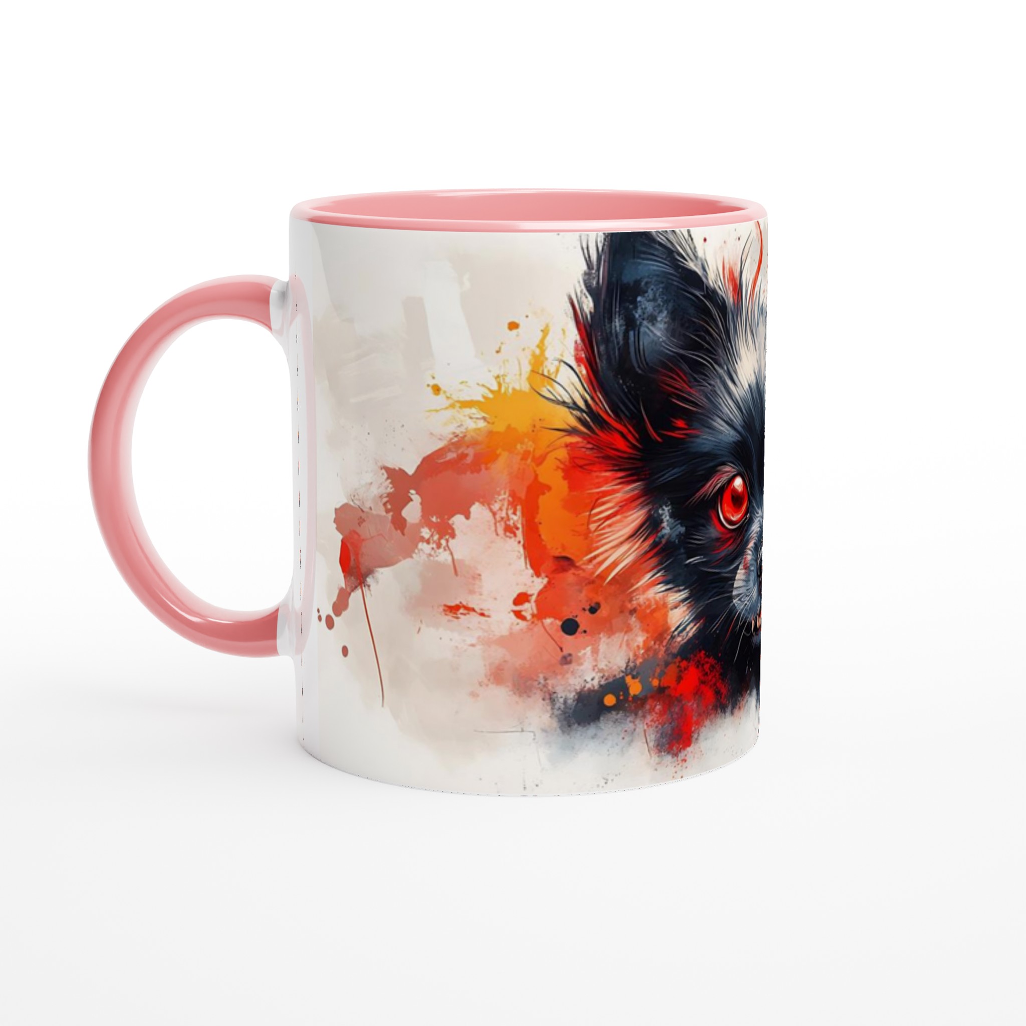 Mystisk Svart Chihuahua Mugg – Unik Design med Blodröda Ögon och Fladdermusmotiv 6 76f14761-e9d7-44bf-81ad-3788000fc3f4