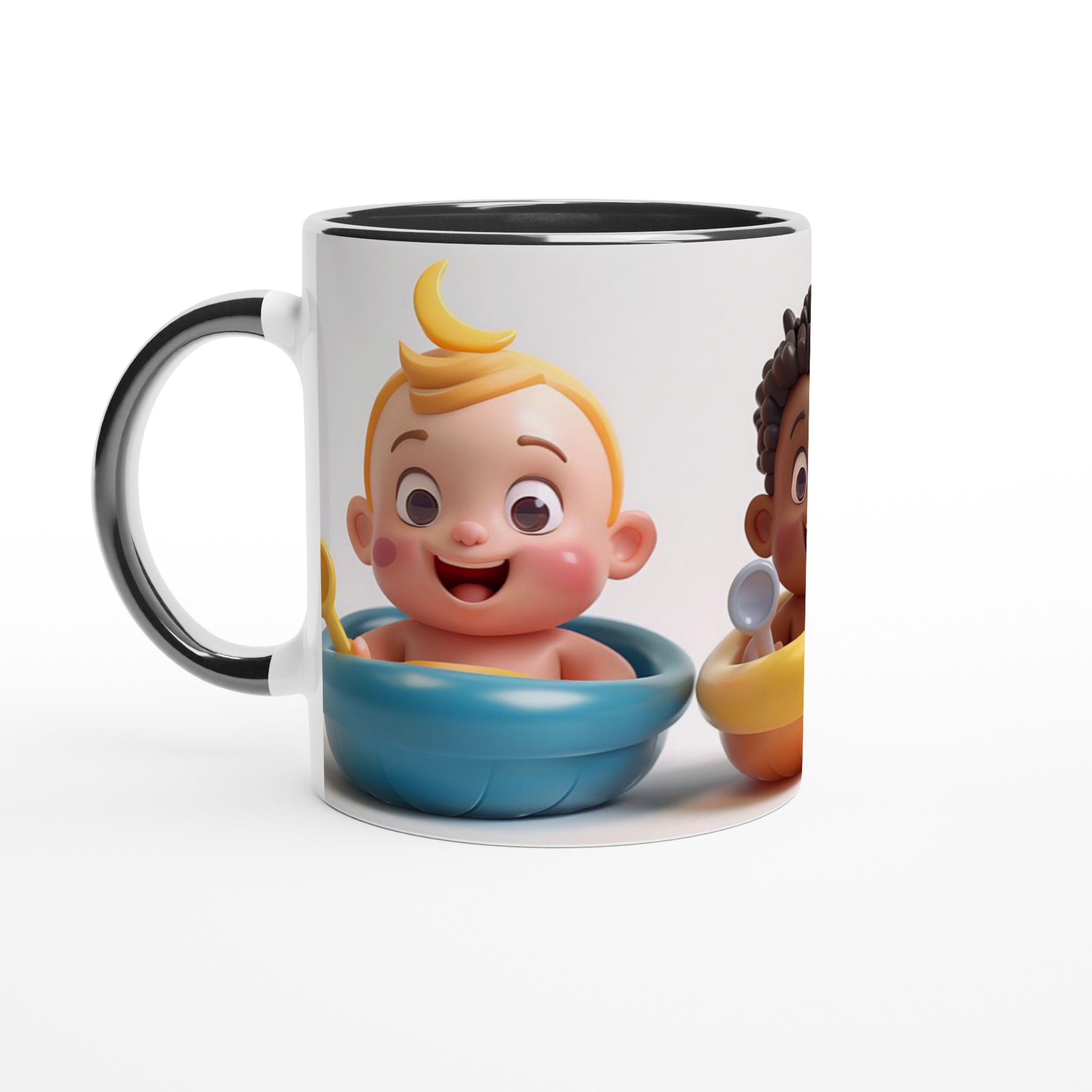 Charmiga Baby Vänner Mugg – Personlig 11oz Keramisk Mugg i Sju Lekfulla Färger 4 7713b710-9f1d-4038-afcf-fe3212d05bbe