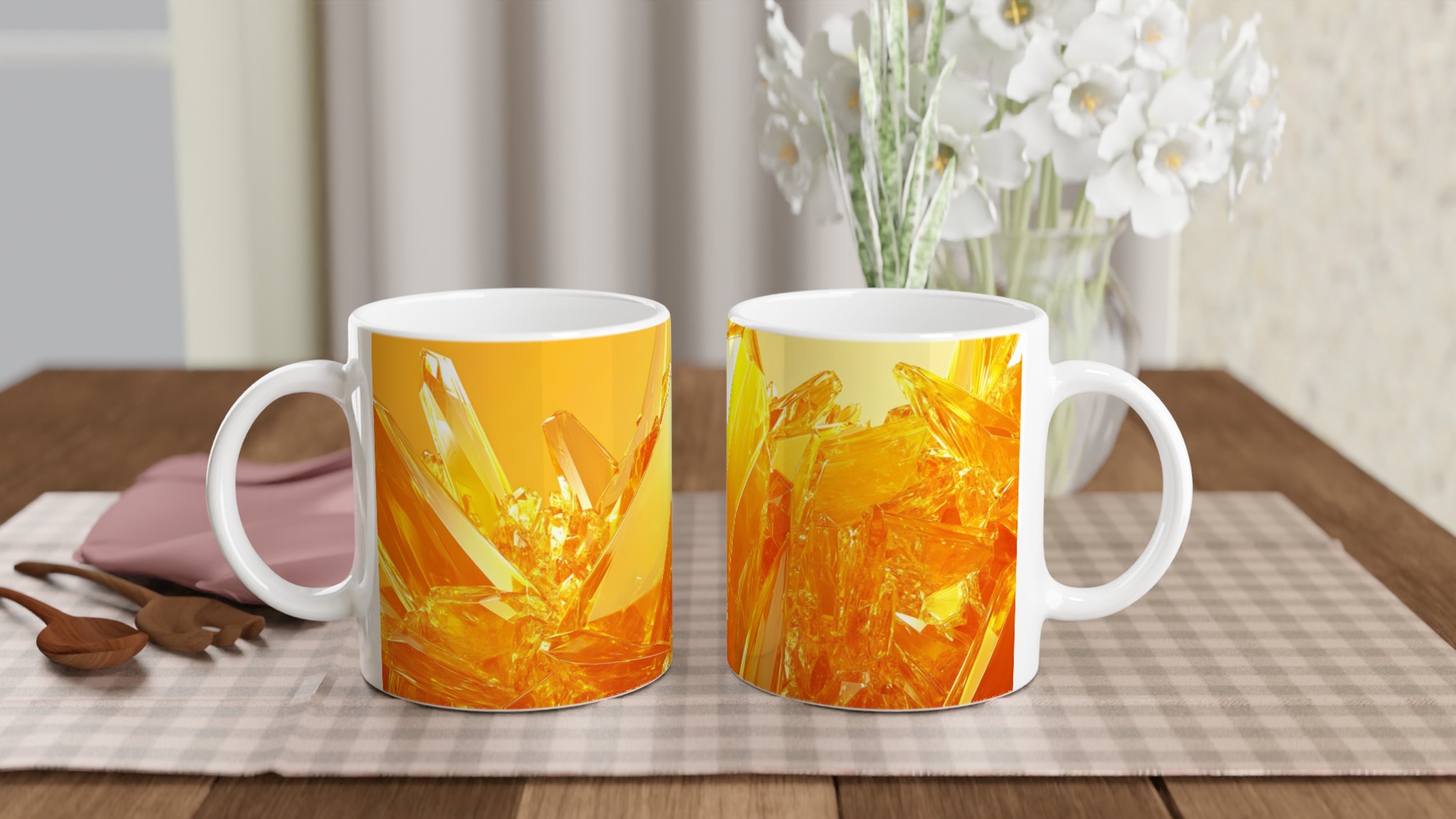 Glödande Kristall 11oz Keramikmugg – Strålande Design i Flera Färger 11 7748e199-dcb2-497b-951b-729aad7b53ad