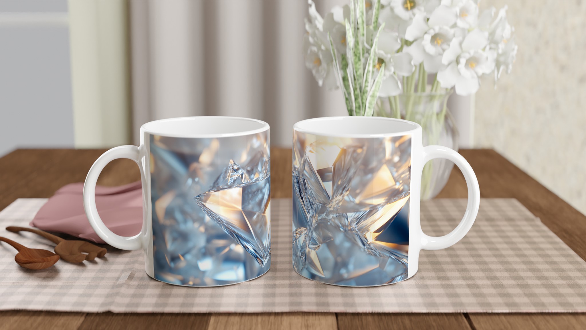 Glittrande 11oz Keramikmugg – En Skatt för Dina Drycker, Välj Din Färg! 10 77621de7-10f5-4f7a-8597-4147f48a901f