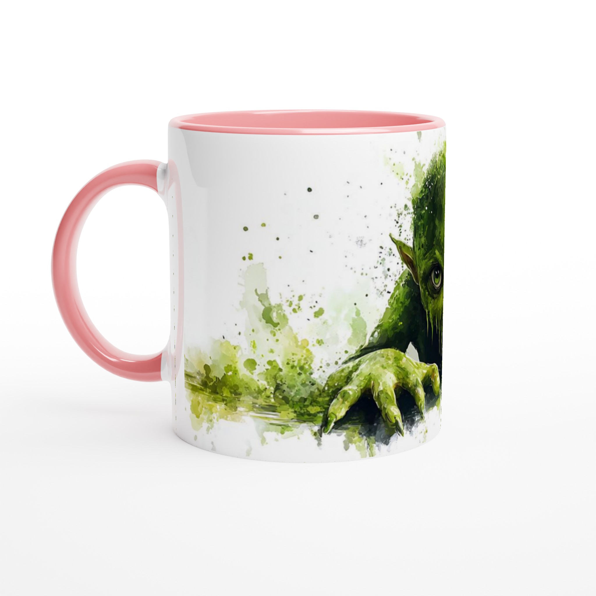 Sleazy Zombie Watercolor Mugg – 11oz Keramisk Mugg för Skräckfantaster – Välj Din Färg! 6 778e98f1-3d10-4b40-9087-8e46bc9fa0de