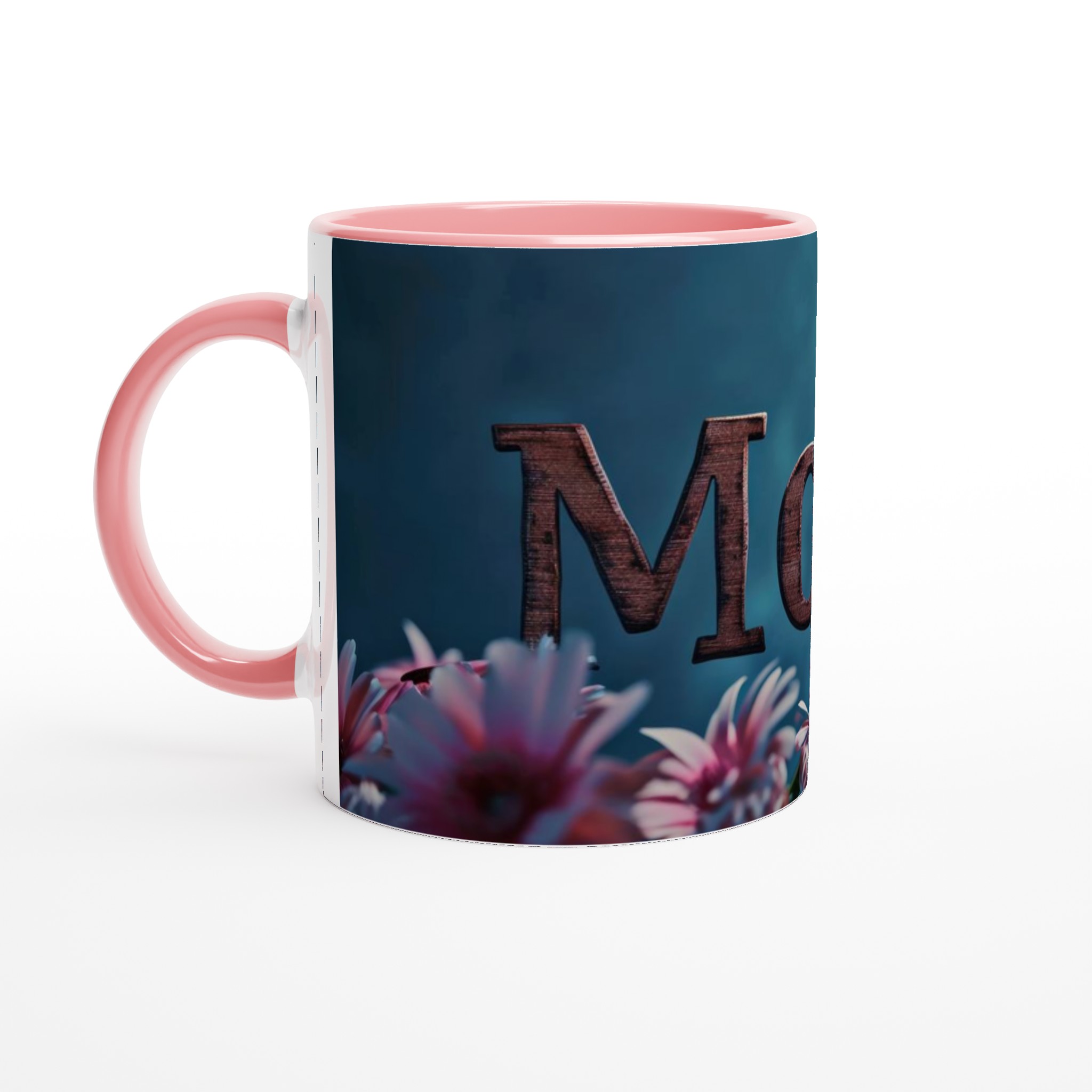 Vit 11oz keramisk mugg – Fira mamma med mjuk, blommig charm i flera färger 6 77981930-9500-4030-8211-074b75333d69