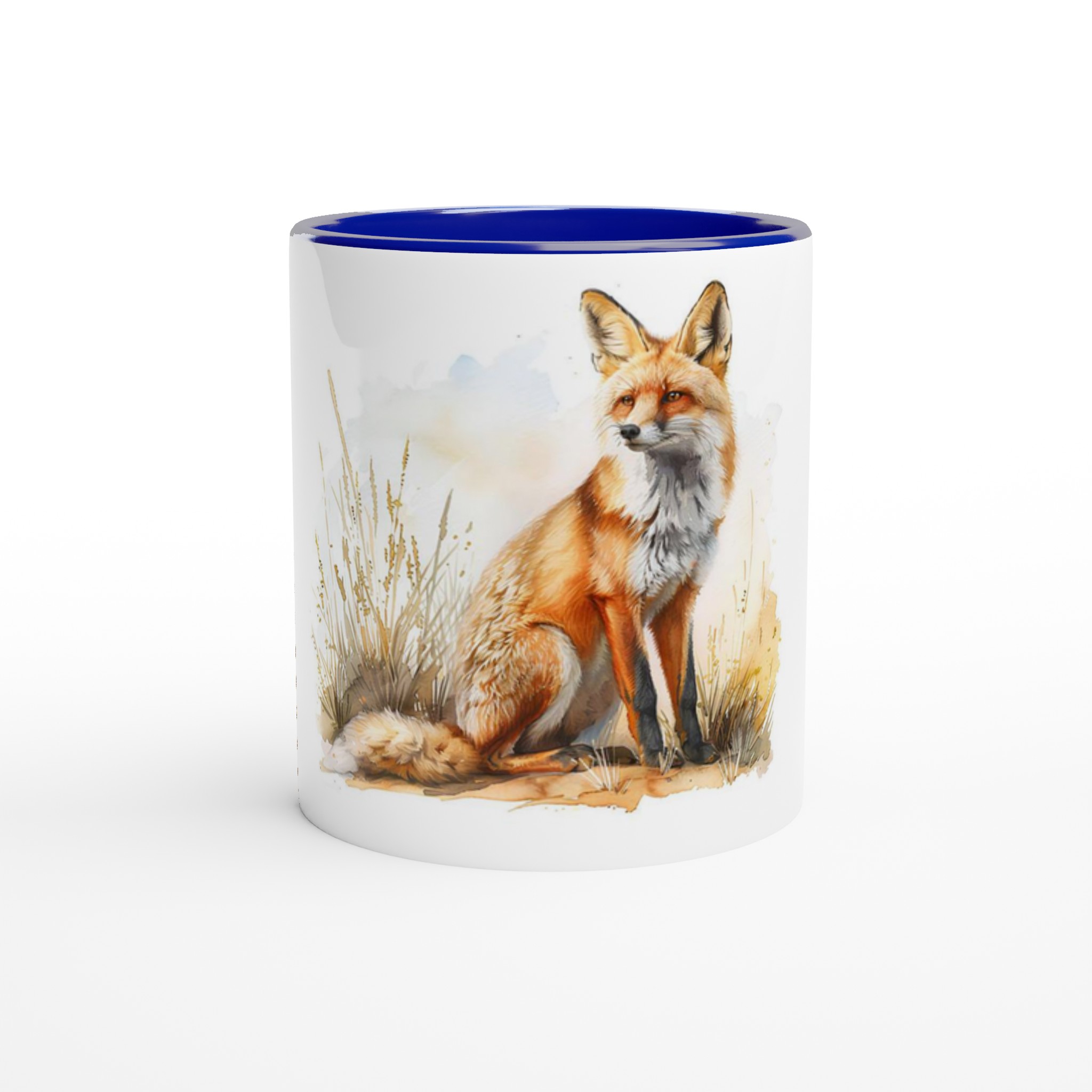 Kräftig räv-akvarell 11oz keramikmugg i ditt val av sex djärva nyanser – Perfekt för naturälskaren! 5 77bf03c8-6c56-444e-8c52-3b87c1bc40ab