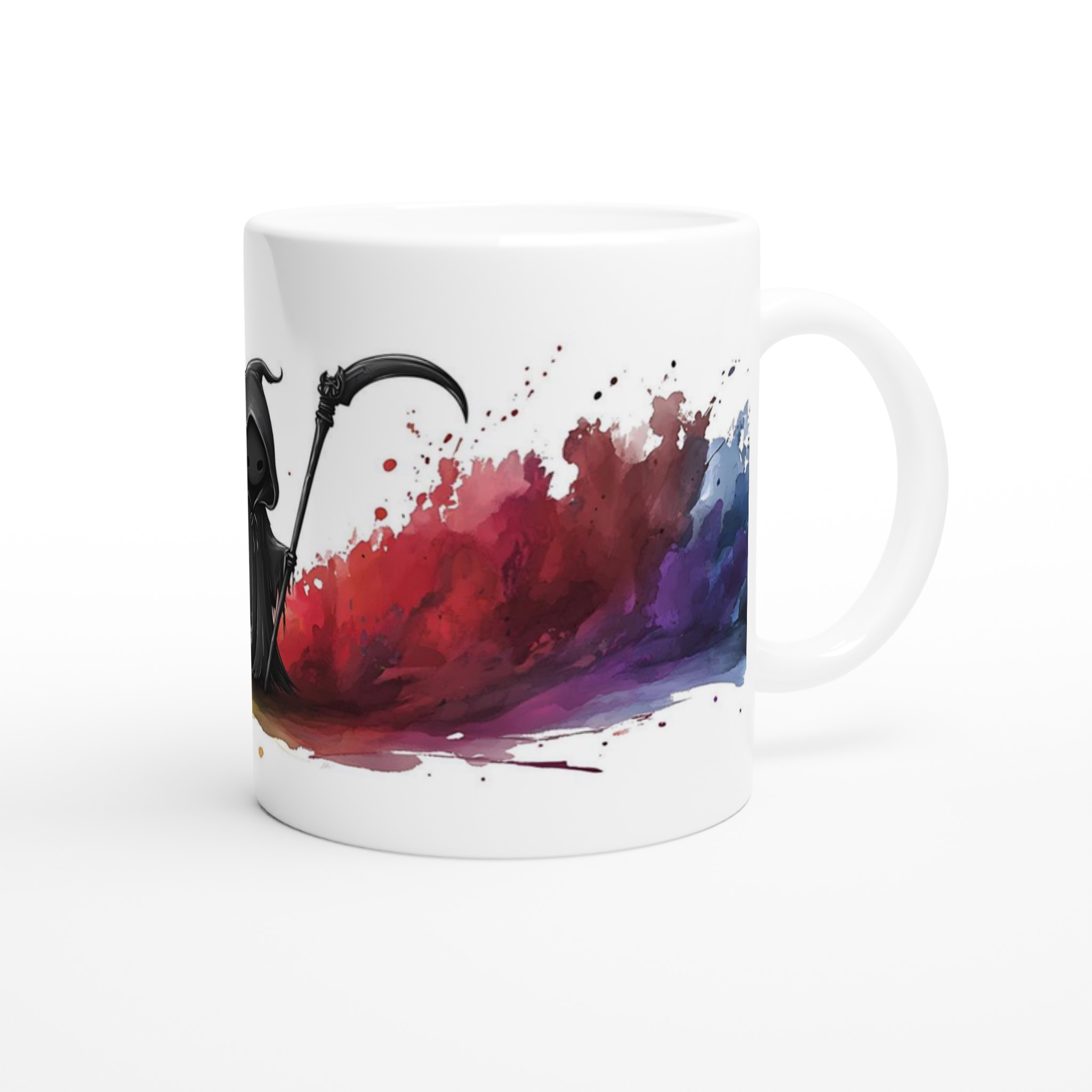 Chibi Reaper Colorful Splatter Mugg – Charmigt Mörk & Livfull Keramisk Kaffemugg i Ditt Val av Färg 9 77f10025-7b9d-42b5-8be0-d4ff3d5cba00
