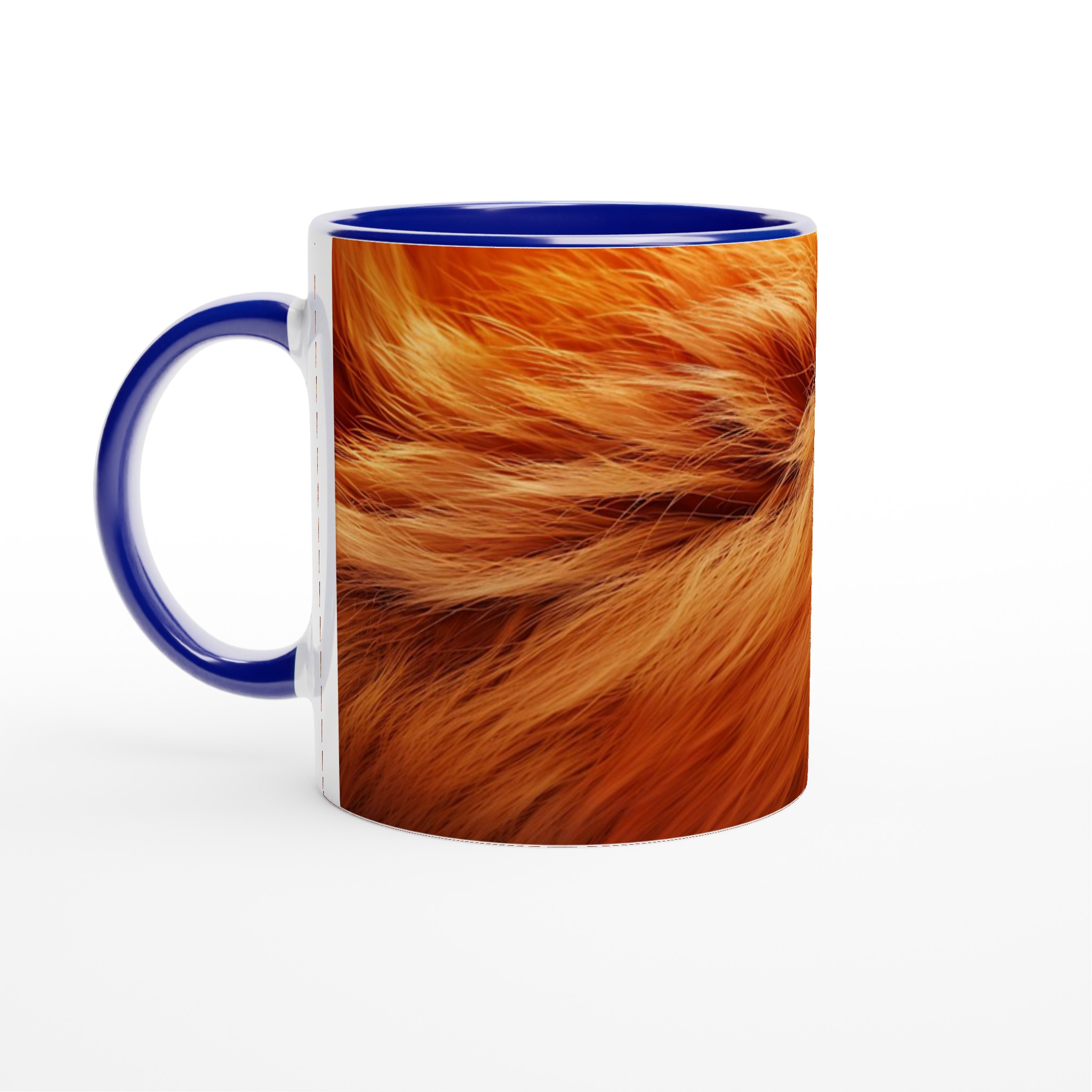 Vit 11oz keramisk mugg med värmande eldiga nyanser i sju sprakande färger 2 77f68ef0-e4bf-48c8-bf03-e49d98efe719