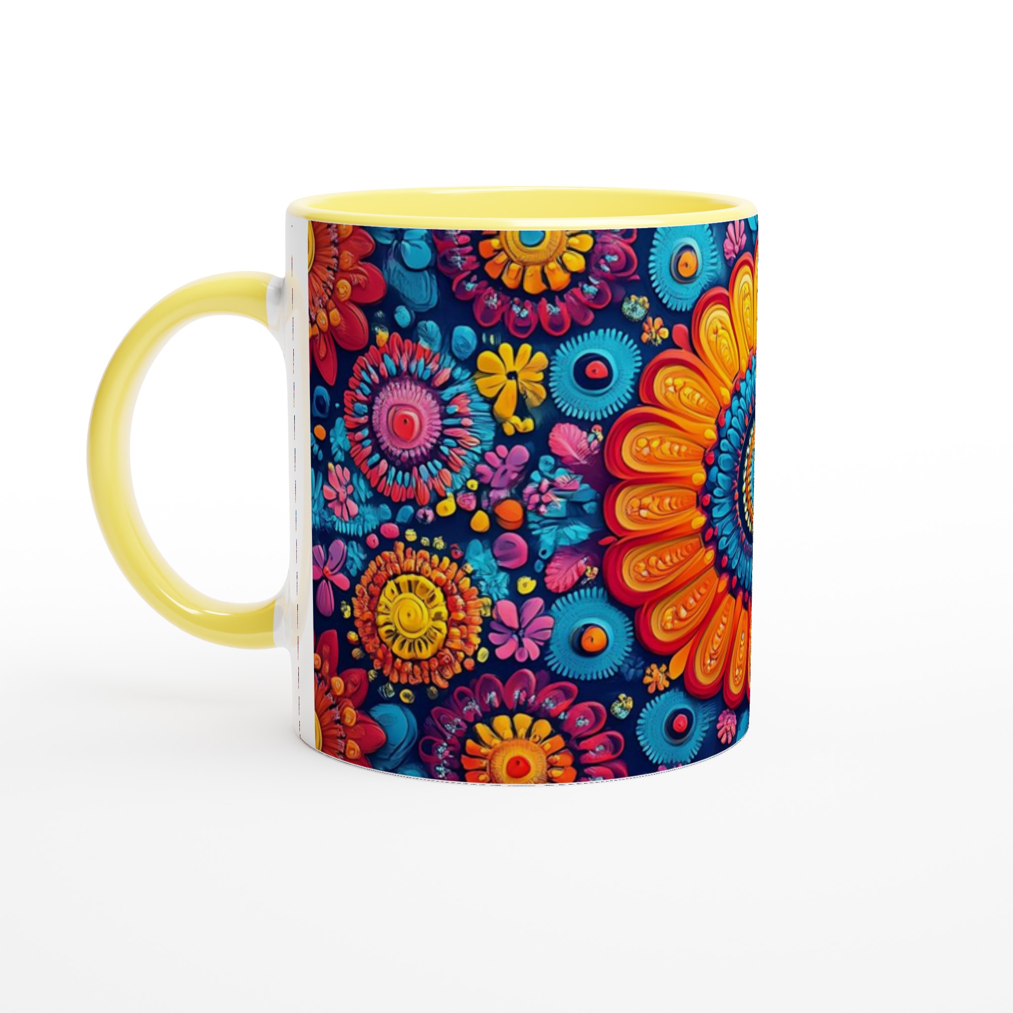 Mexican Fiesta Floral Mugg – Livfulla färger för din vardag 3 77f97e1a-5abb-4ff1-98af-349afe172e3d