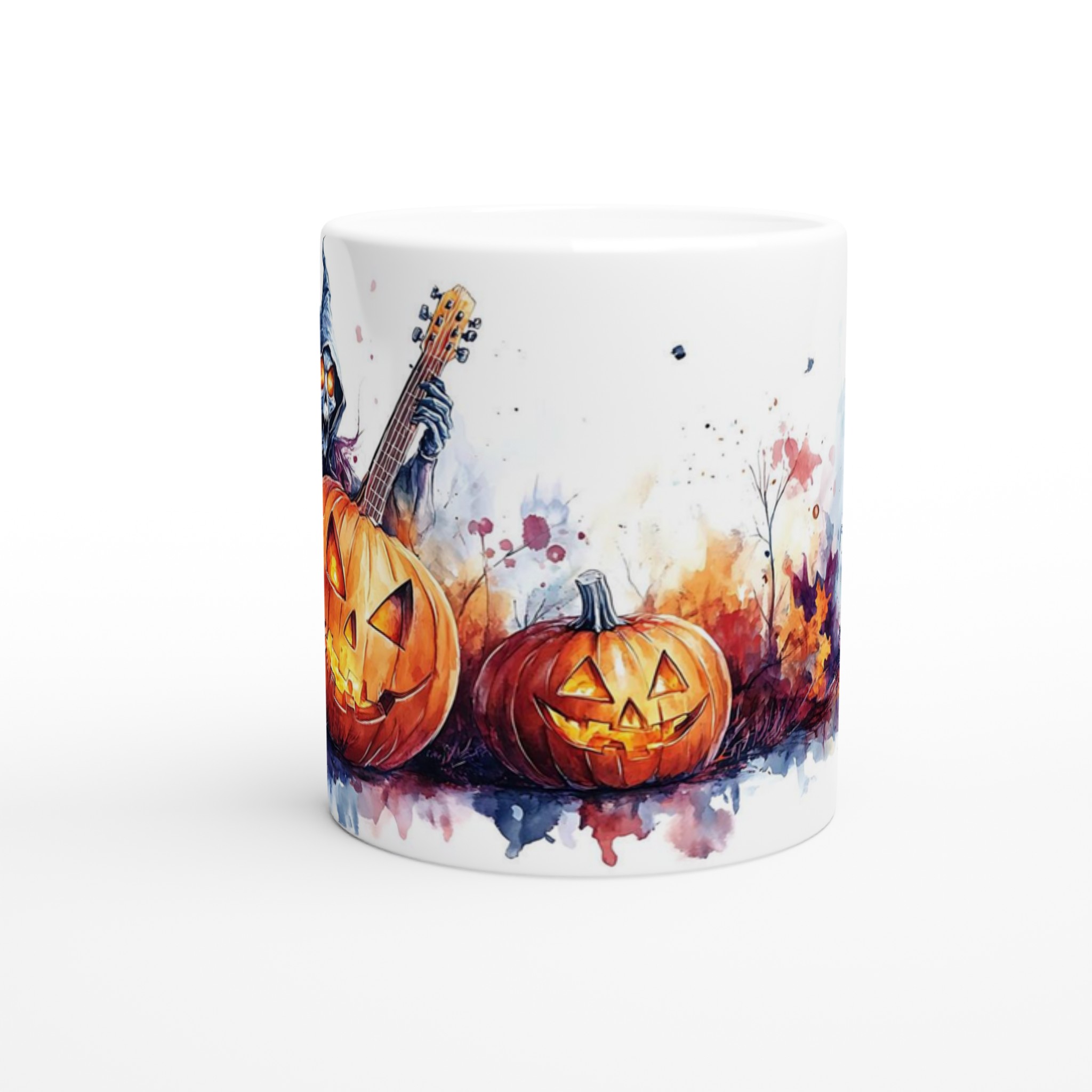 Rockin' Reaper Halloween Keramikmugg - Skrämmande Kul Design & Färgval 8 7802b8df-7601-448c-9134-c2a04ab53db5