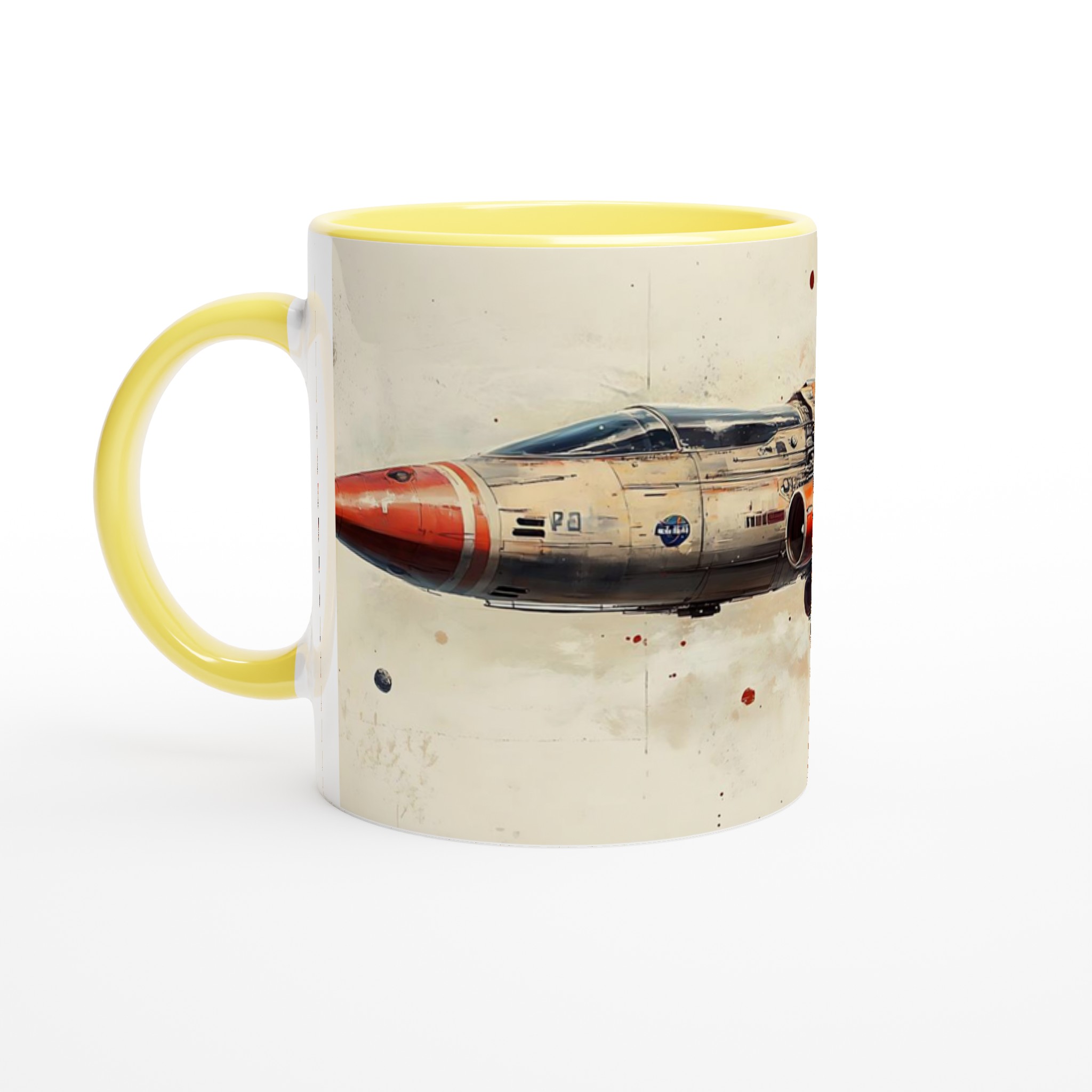 Space Explorer Ceramic Mugg - Sci-Fi Konst inspirerad av Världsrymden, 11oz, Välj din Färg 3 7807e3b7-8ca0-4c18-8815-e92f5f9a0c70