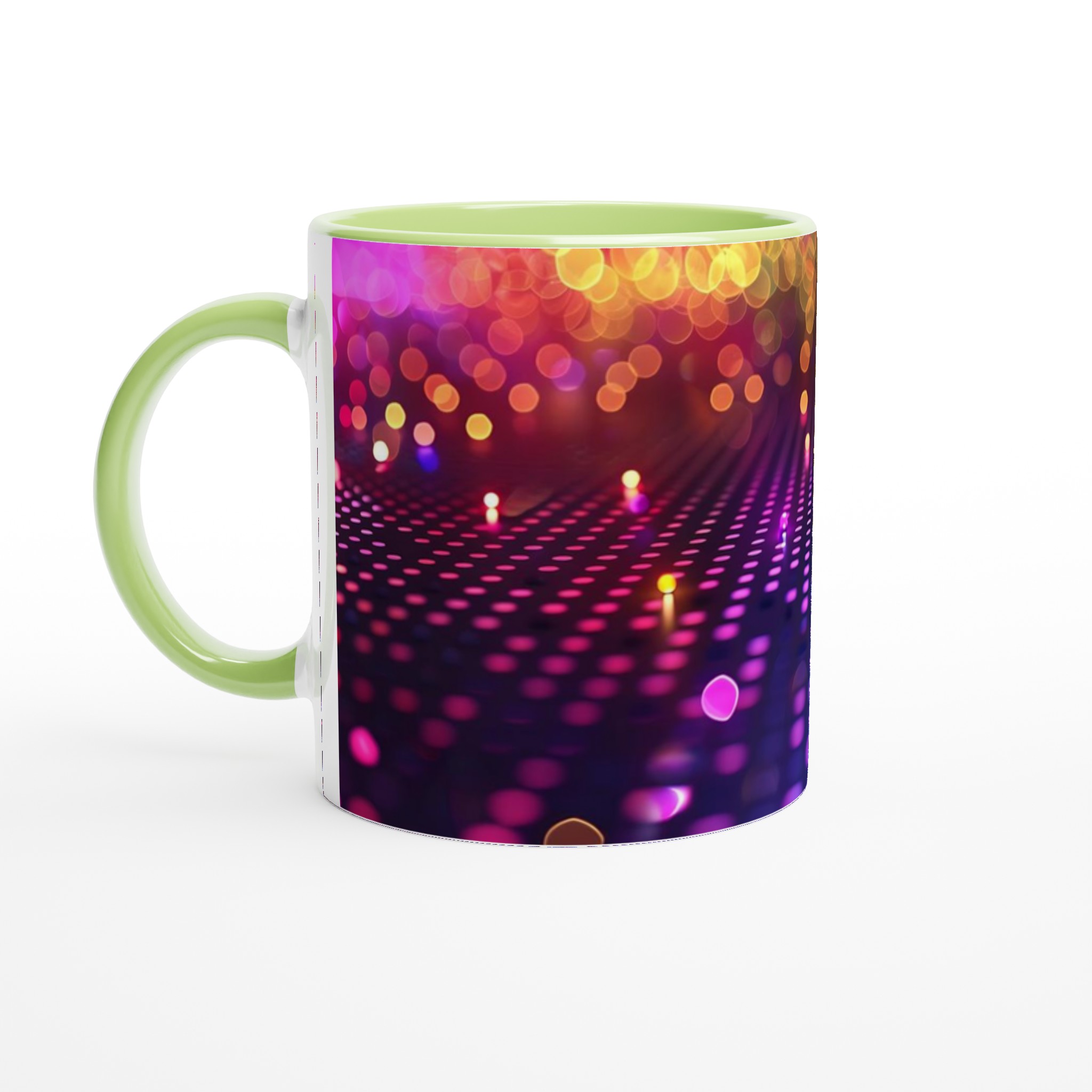 Neon Glow 11oz Keramikmugg – Din Kaffestund i Strålande Färger 7 786dad79-63fb-46f3-a3ac-602ae99ad423