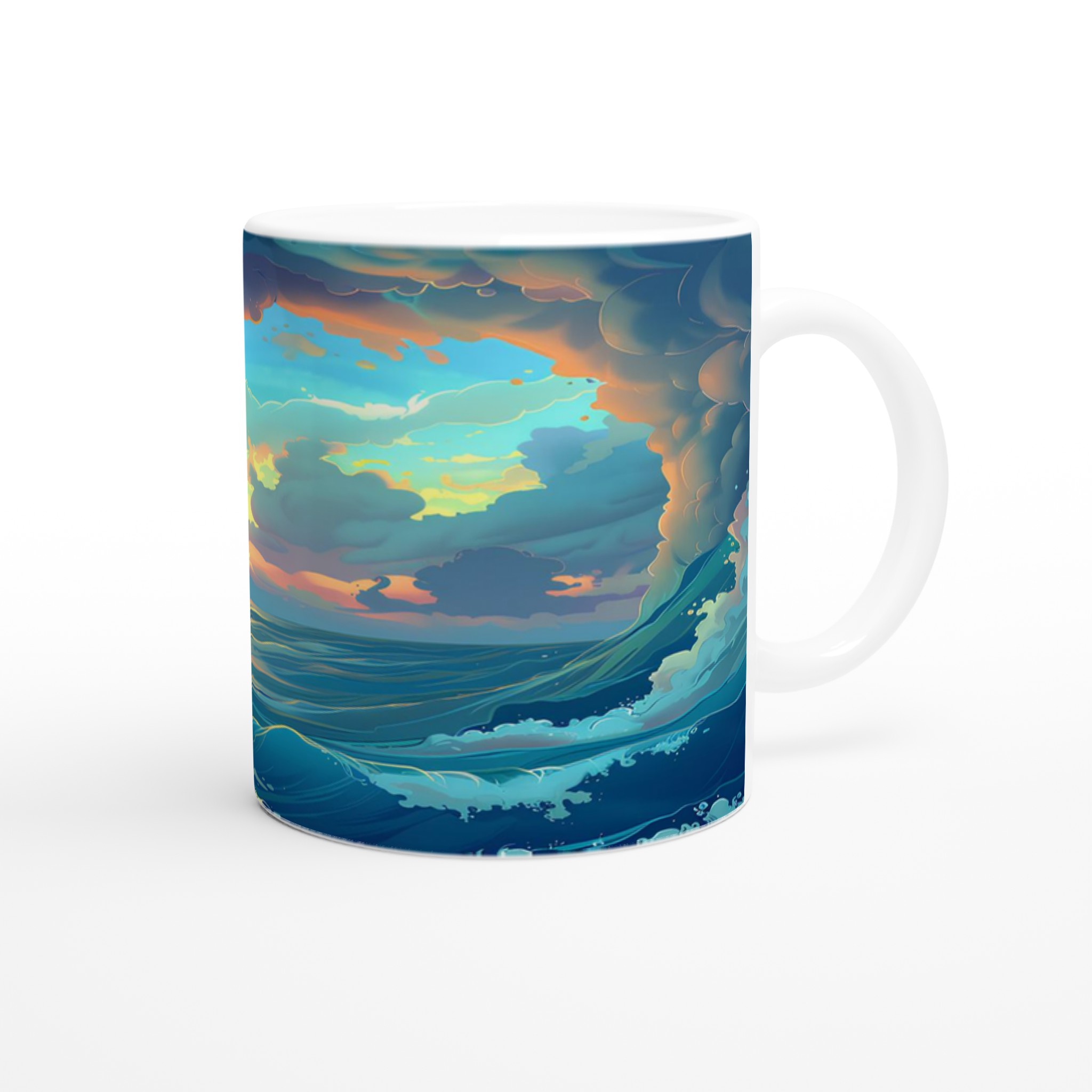 Ocean Dreamscape Mugg – En Våg av Färg för Din Fika, Välj bland Sju Nyanser 9 789adc8e-f232-4f9b-bd1a-8a2b643f6bb6