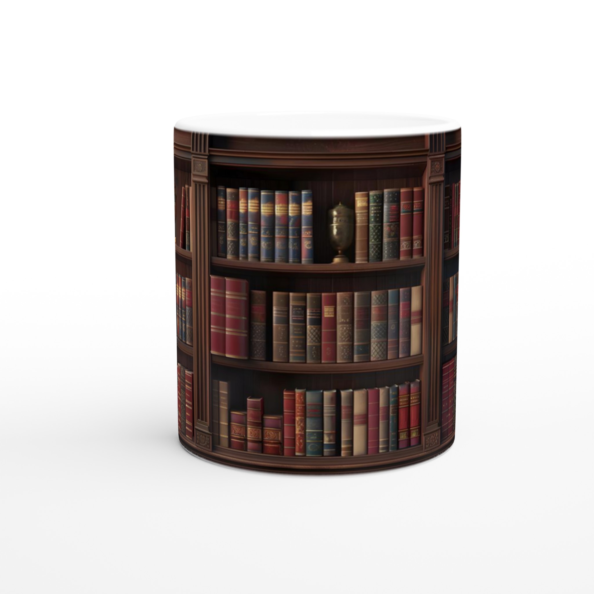 Biblioteksnostalgi – Klassisk Keramisk Mugg för Bokälskaren, Välj bland Flera Färger 8 78c6dcf0-31ed-424d-99ad-f95e326c8b79
