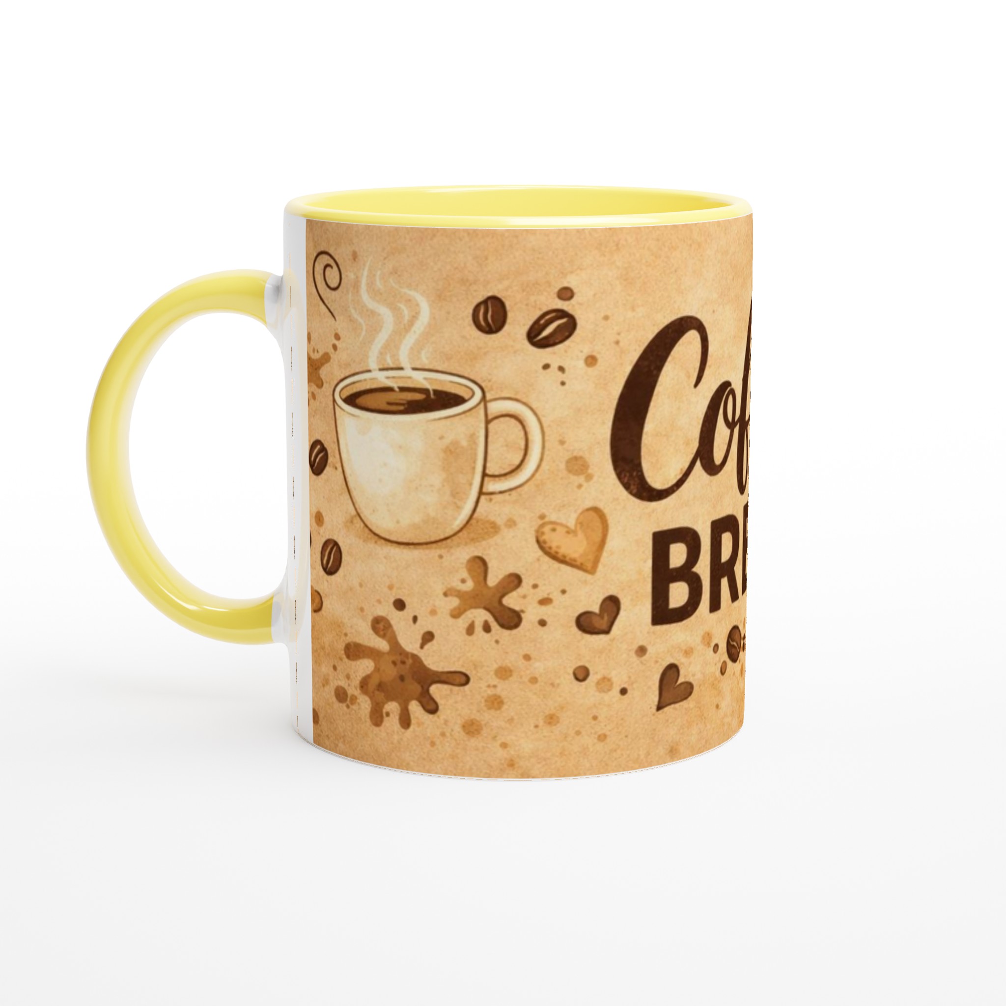 Vit 11oz Keramisk Mugg – Coffee Break Edition in Your Choice of Vibrant Colors 3 79384c64-7422-4e9e-8876-954b07413c5b