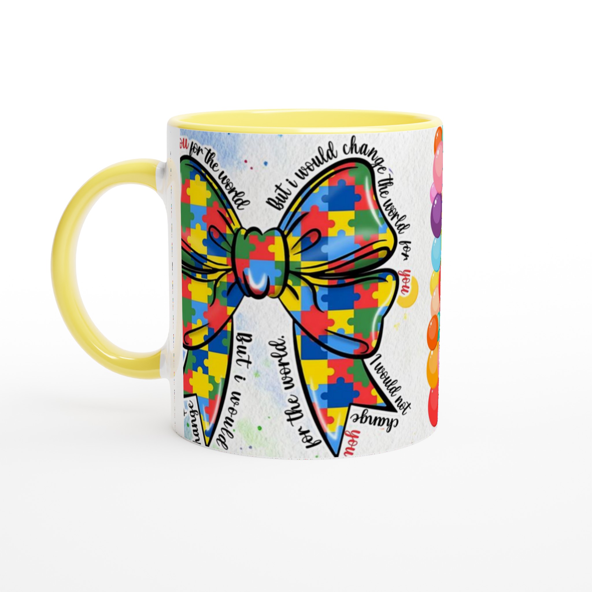 Vit 11oz Keramisk Mugg med Färgstark Pusselrosett – Välj Din Favoritfärg 3 793f383d-1f3d-43aa-a58e-836c782dca4e