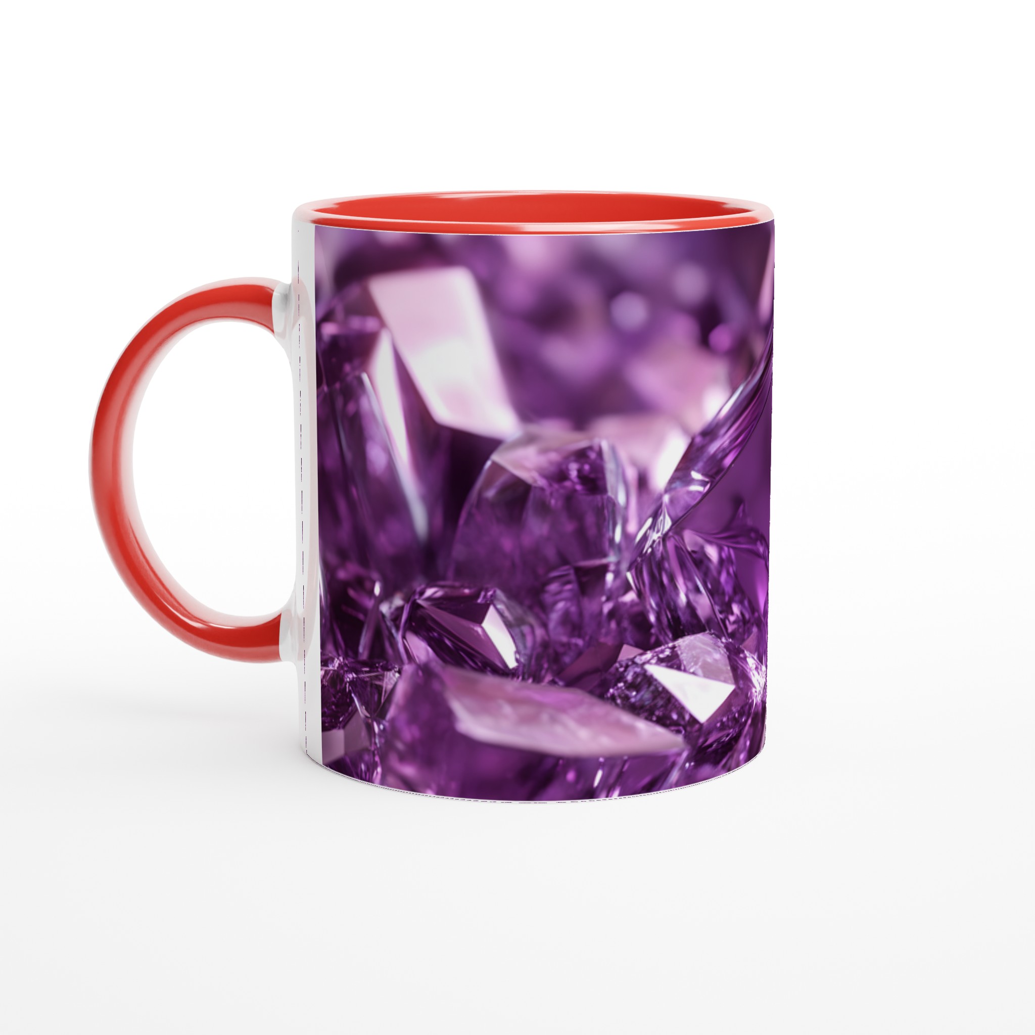 Glänsande Ametistmugg – 11oz Keramisk Kaffemugg i Ditt Val av Färg 5 79734079-7216-4312-a0d9-ee07e270f2b1