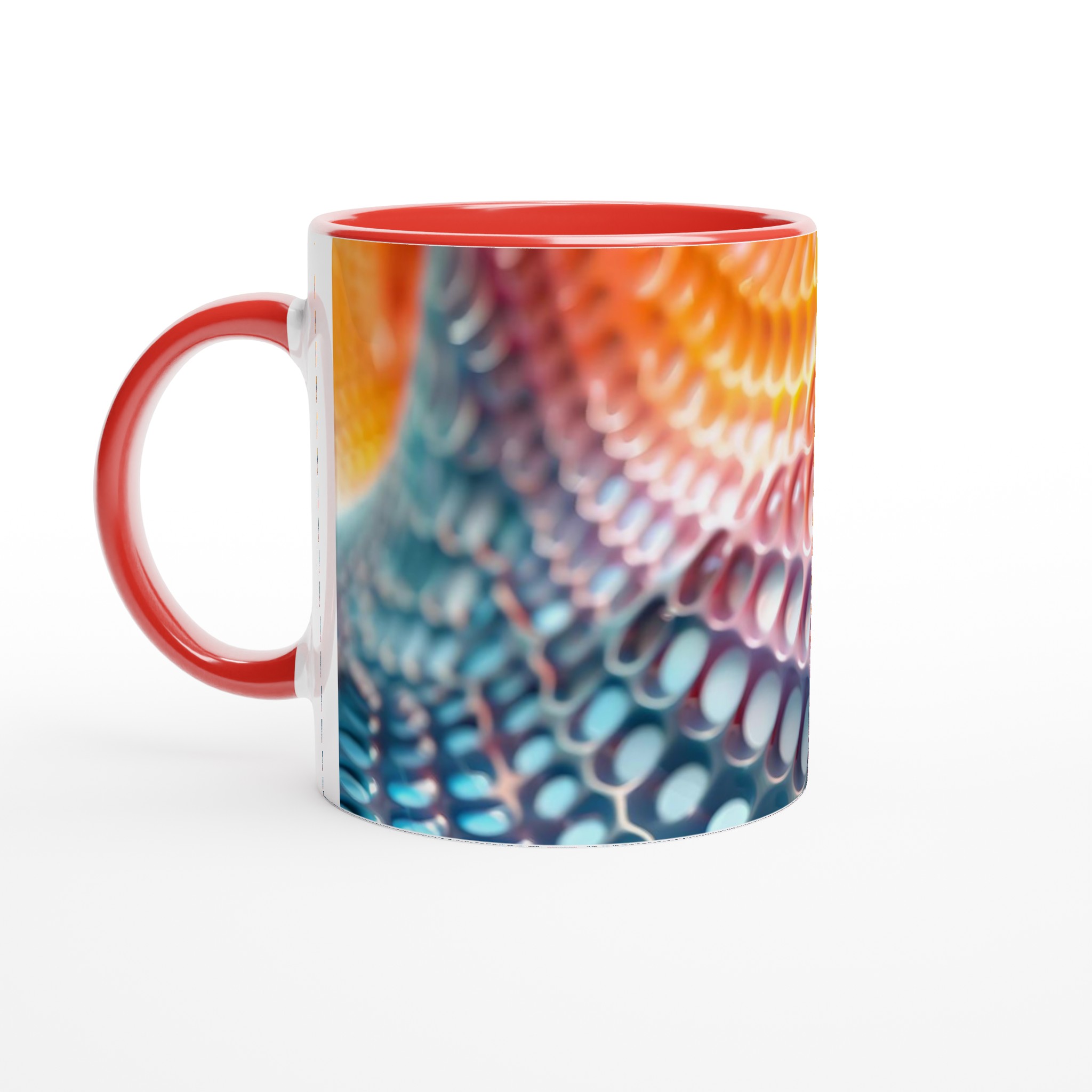 Abstrakt Solnedgång Keramikmugg - 11oz i Valfri Färg för En Levande Kaffestund 5 799b77aa-e989-4270-bc63-a47b4f7d8d62