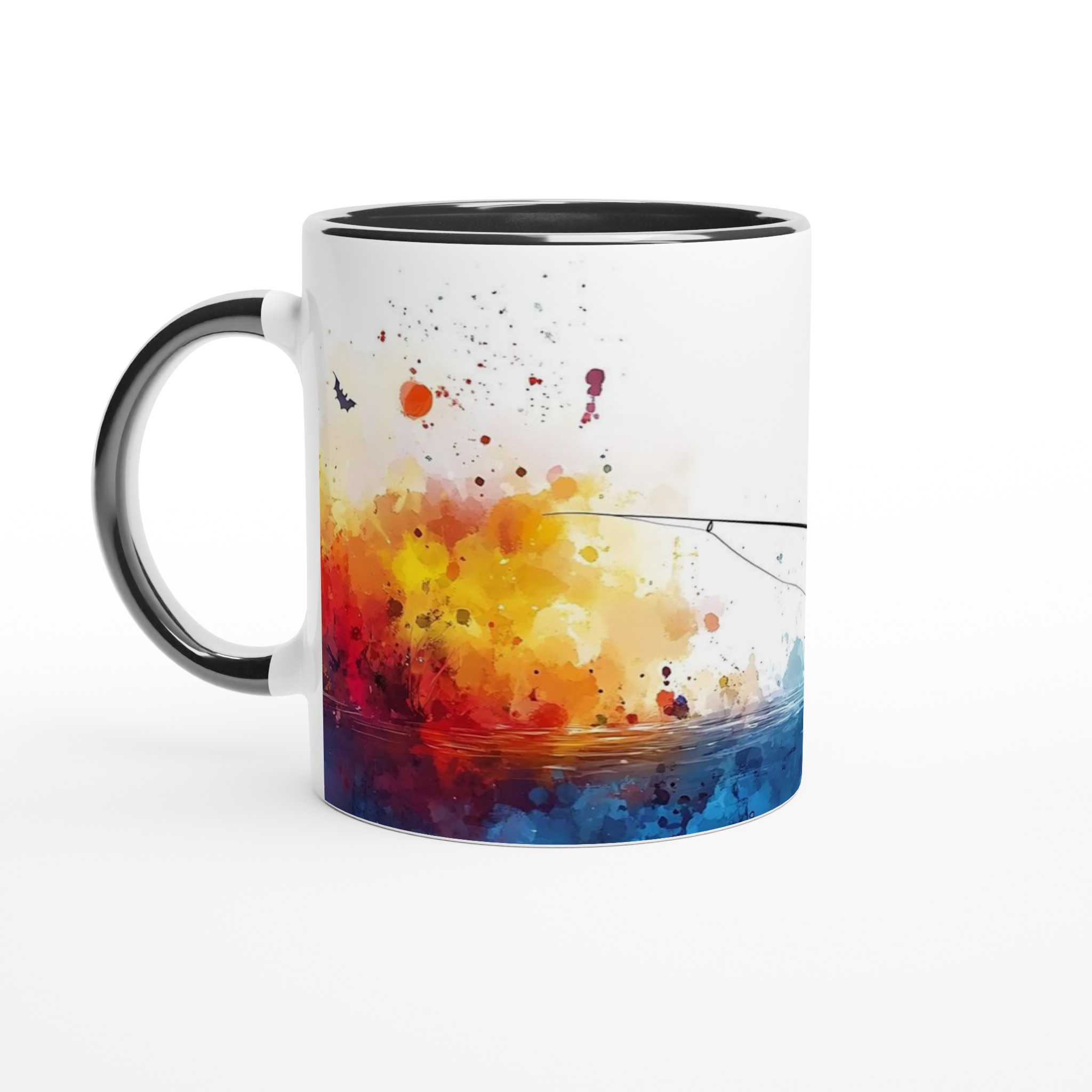 Magisk Halloween Mugg: Barn i Pumpabåt med Trollkarlshatt - Konstnärligt Akvarelldesign för Spöklika Stunder 4 7a3b4d0d-d7f6-49dc-a5f6-f9d5de91833e