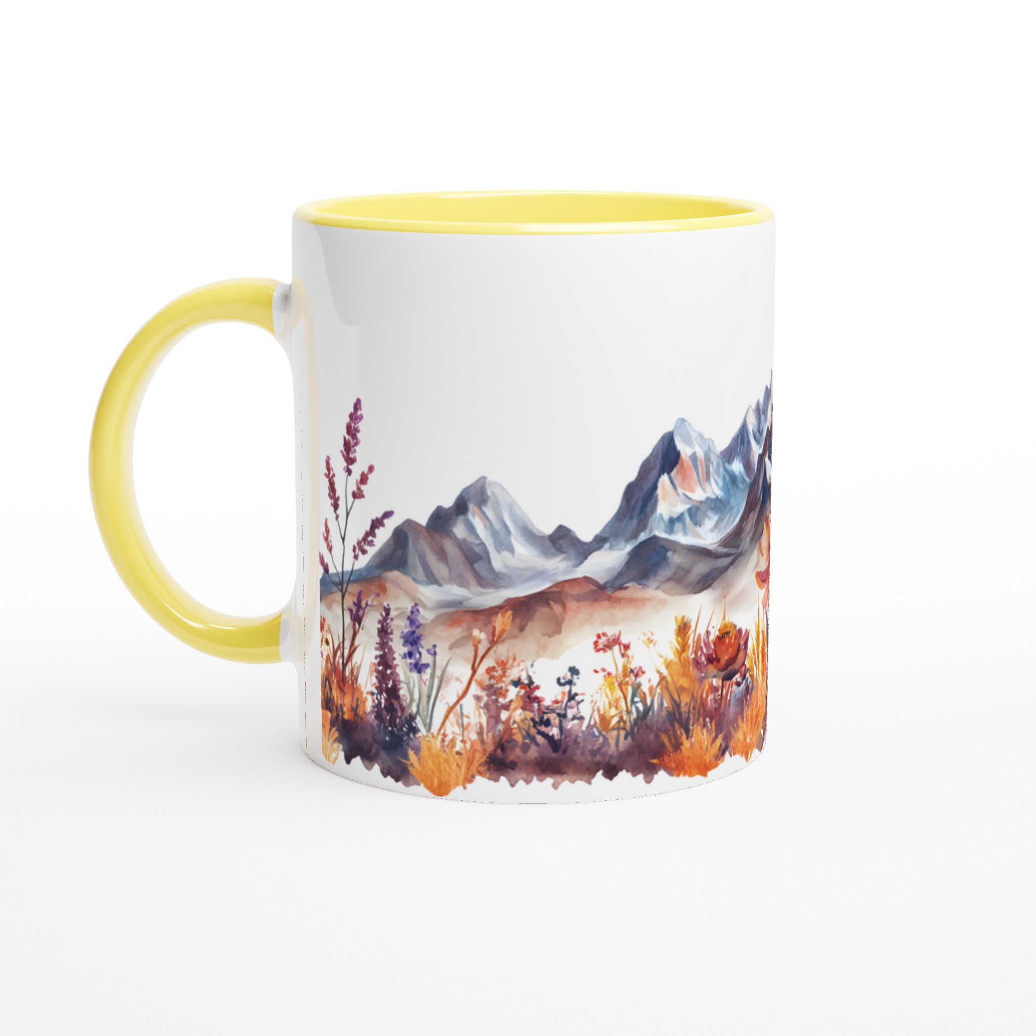 Akvarell Berg & Höstblomster Mugg – Din Unika Kaffestund i Valfri Färg! 3 7a69afd2-a50d-48ec-b057-893bd6fc5dde